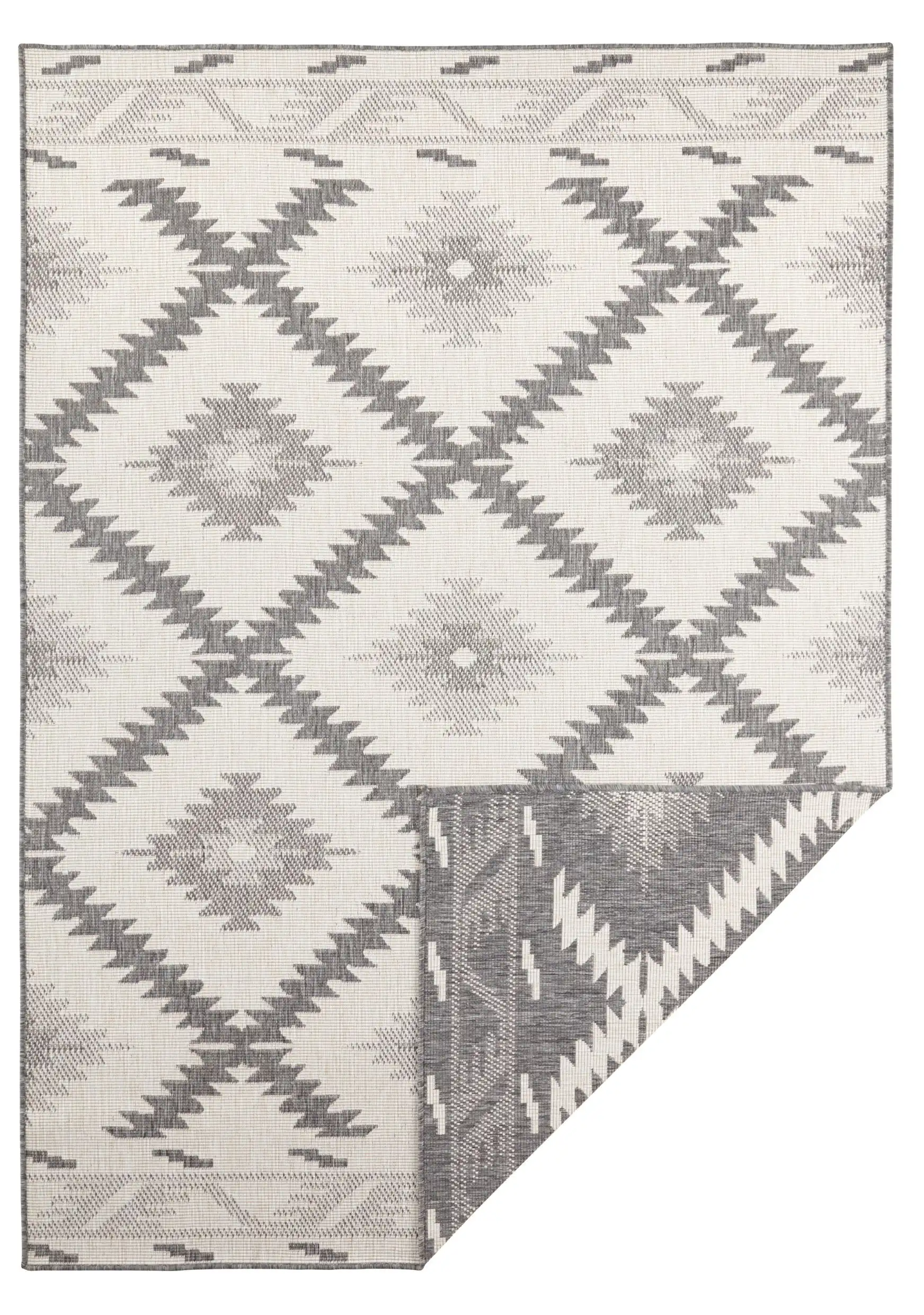 Twin Supreme 103428 Malibu Grey Cream Rug - Image 2