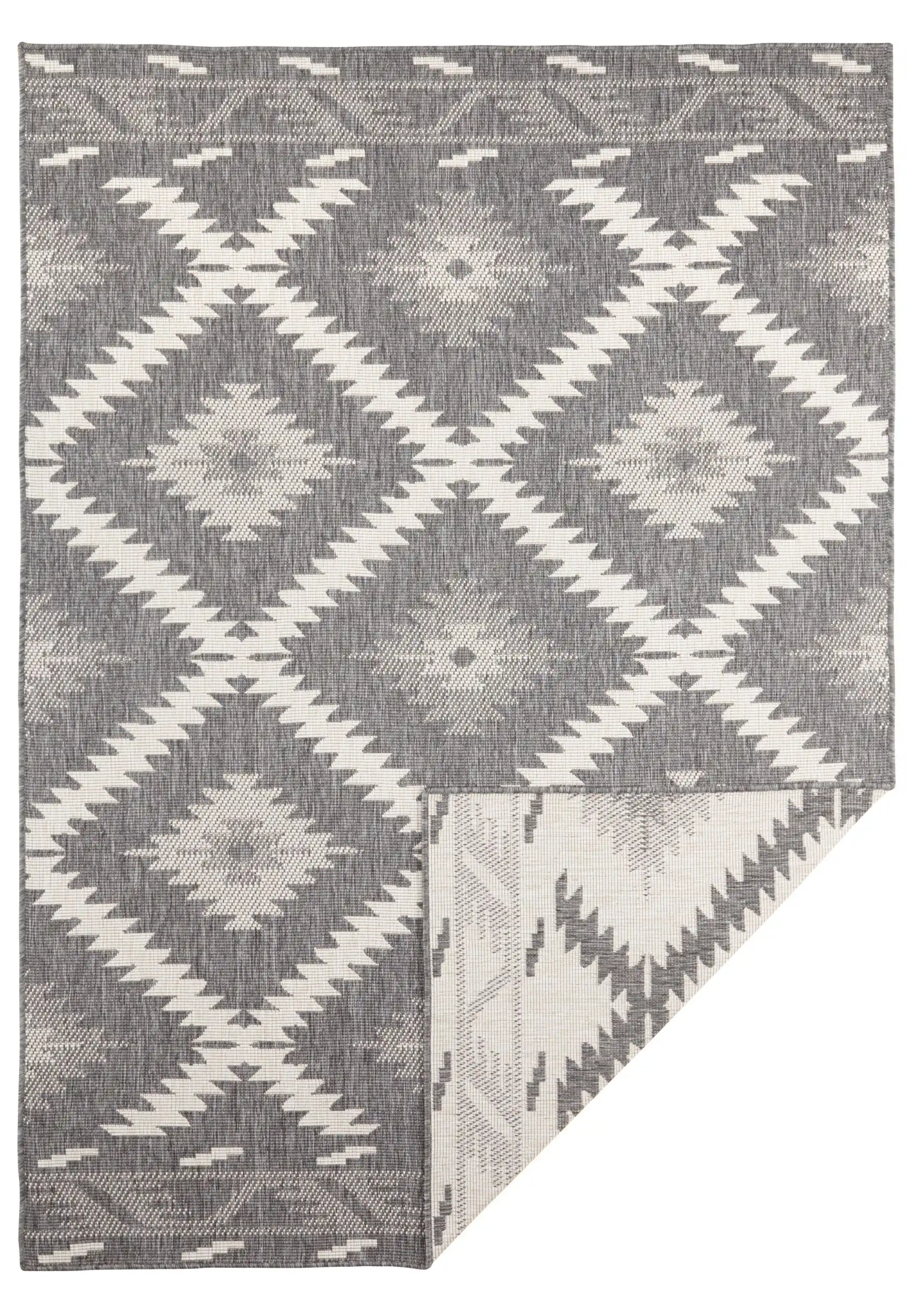 Twin Supreme 103428 Malibu Grey Cream Rug - Image 3