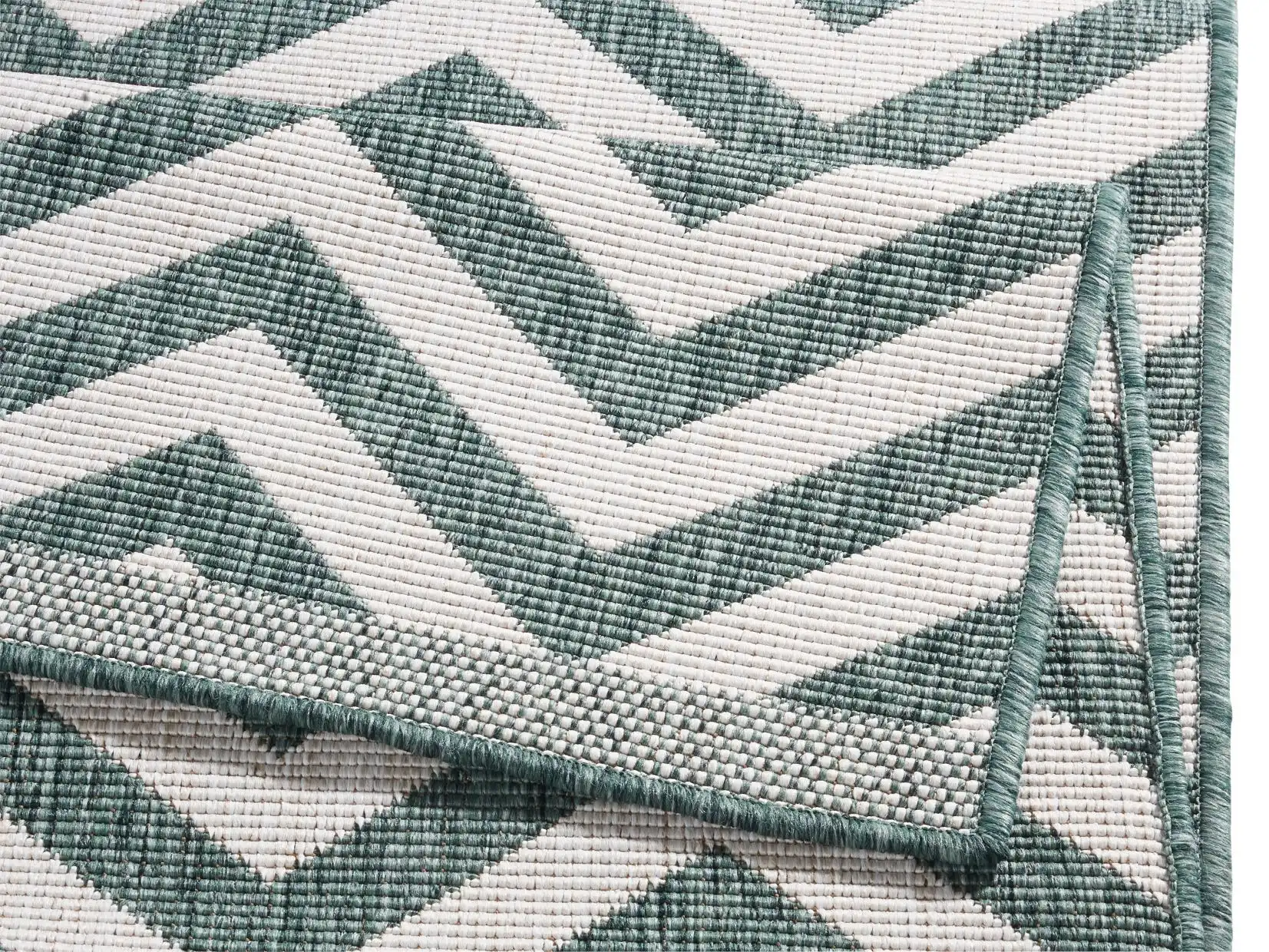 Twin Supreme 103436 Palma Green Cream Rug - Image 3