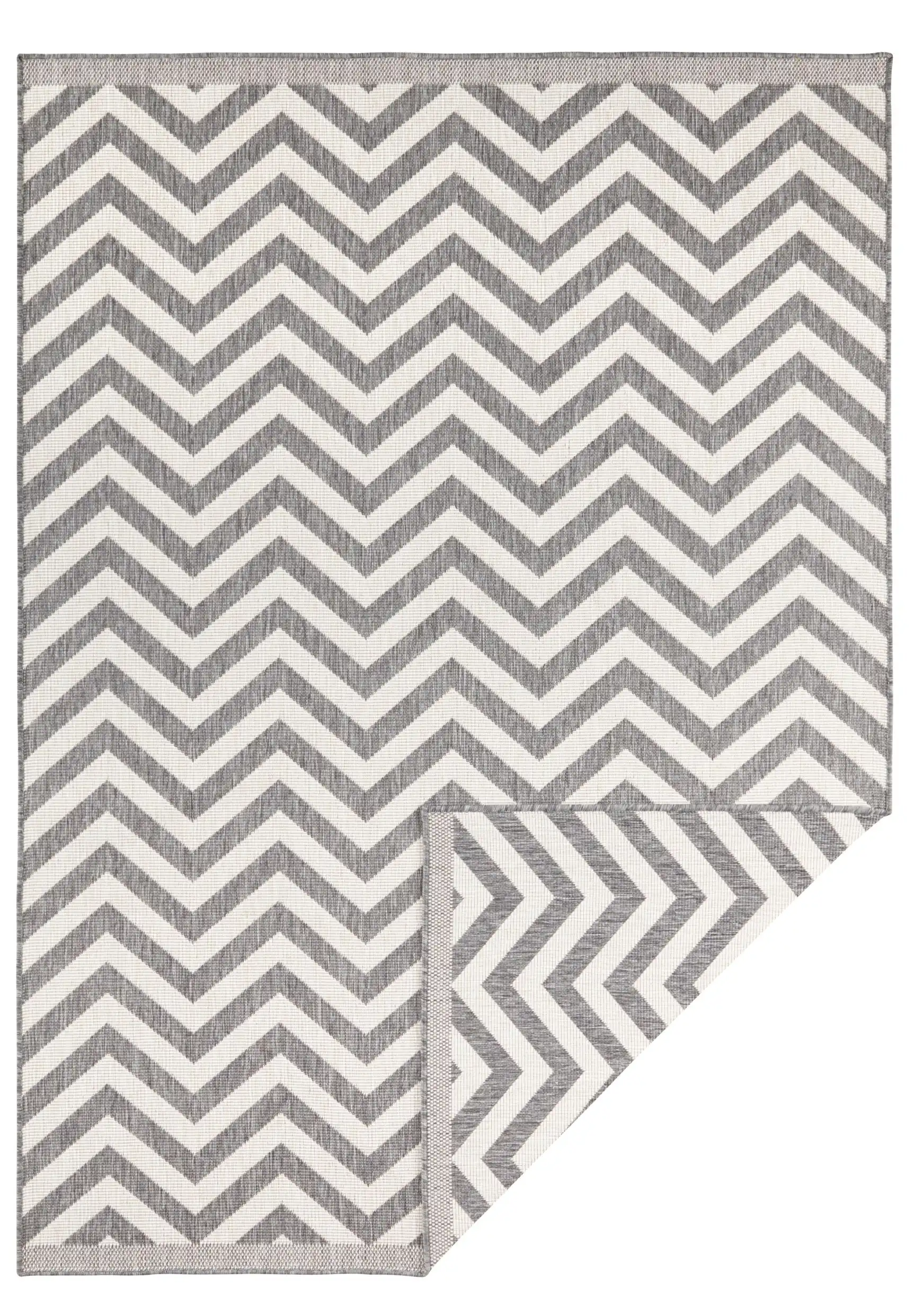 Twin Supreme 103432 Palma Grey Cream Rug - Image 2