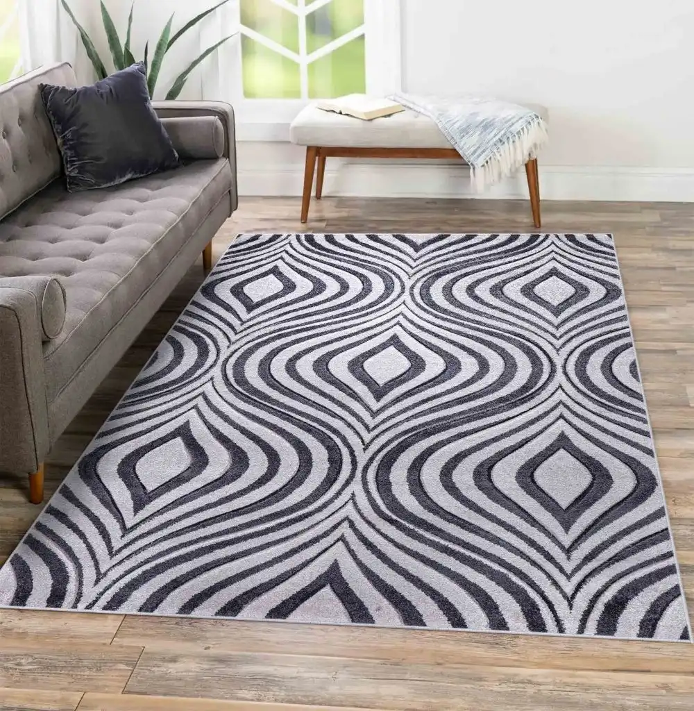 Valencia 760 D Grey Rug - Image 2