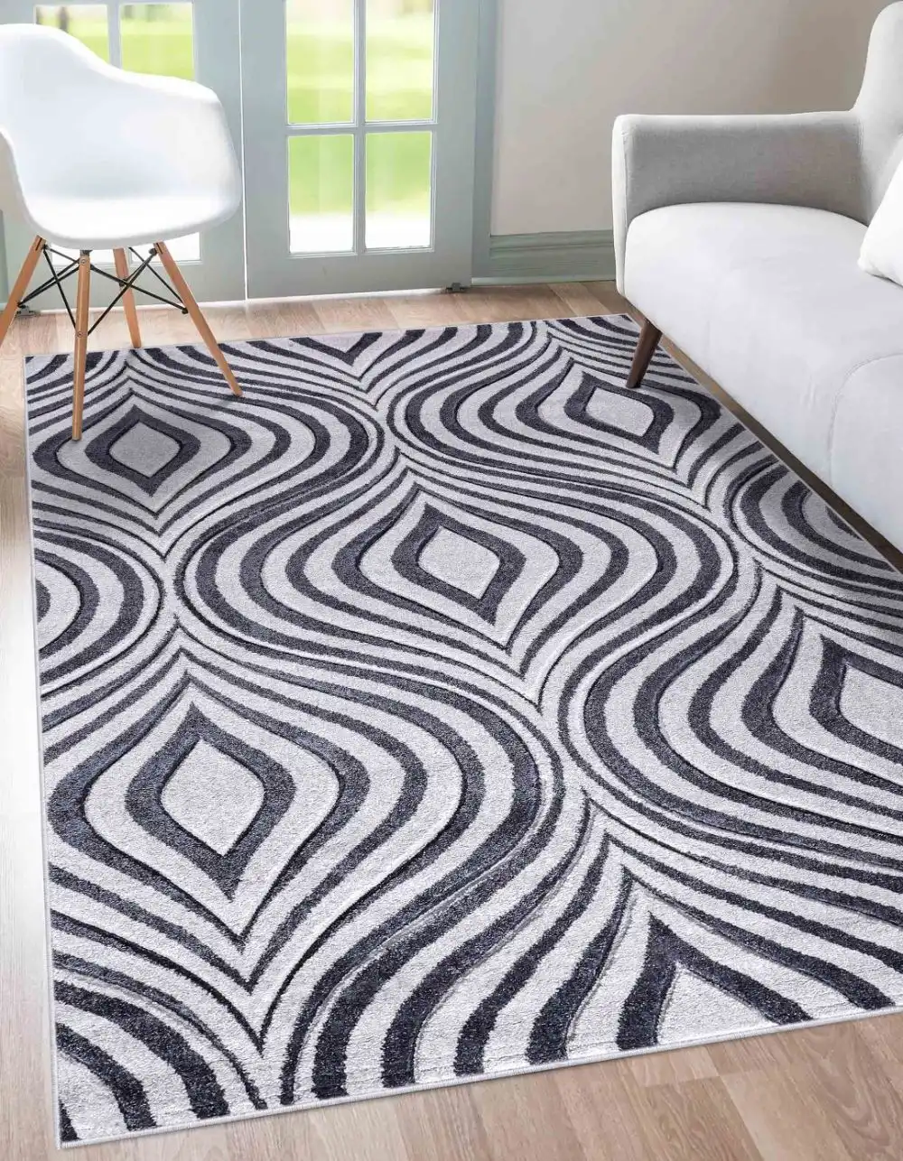 Valencia 760 D Grey Rug - Image 3