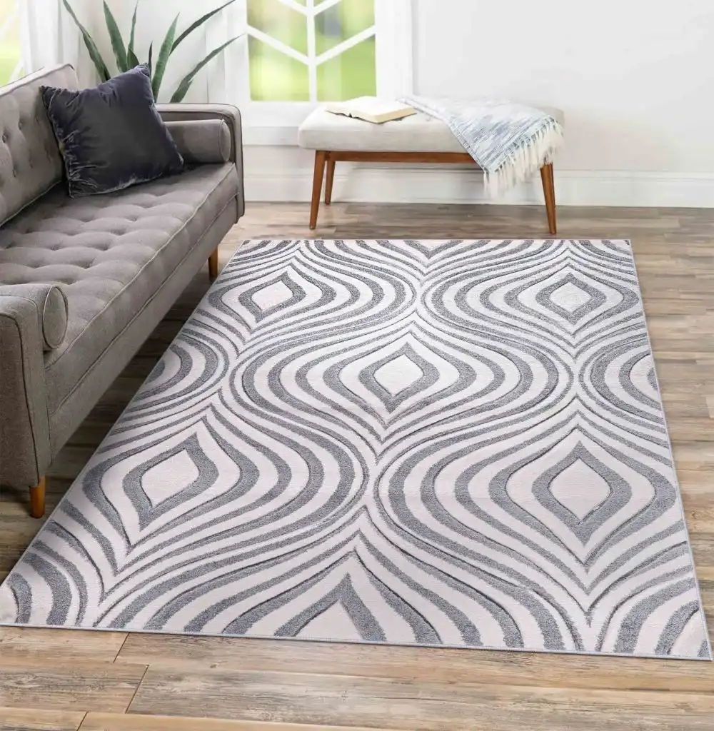 Valencia 760 Silver Rug - Image 2