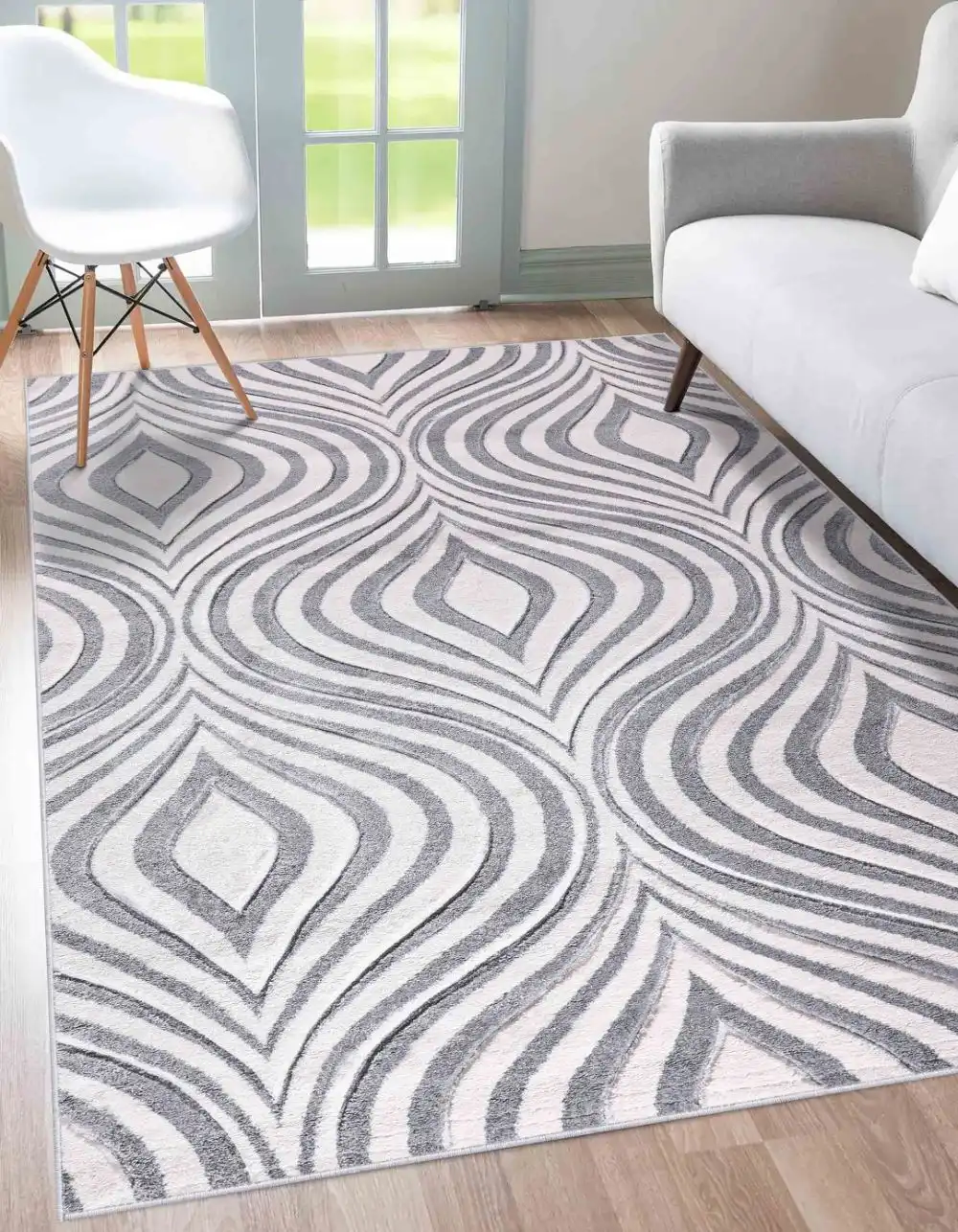 Valencia 760 Silver Rug - Image 3