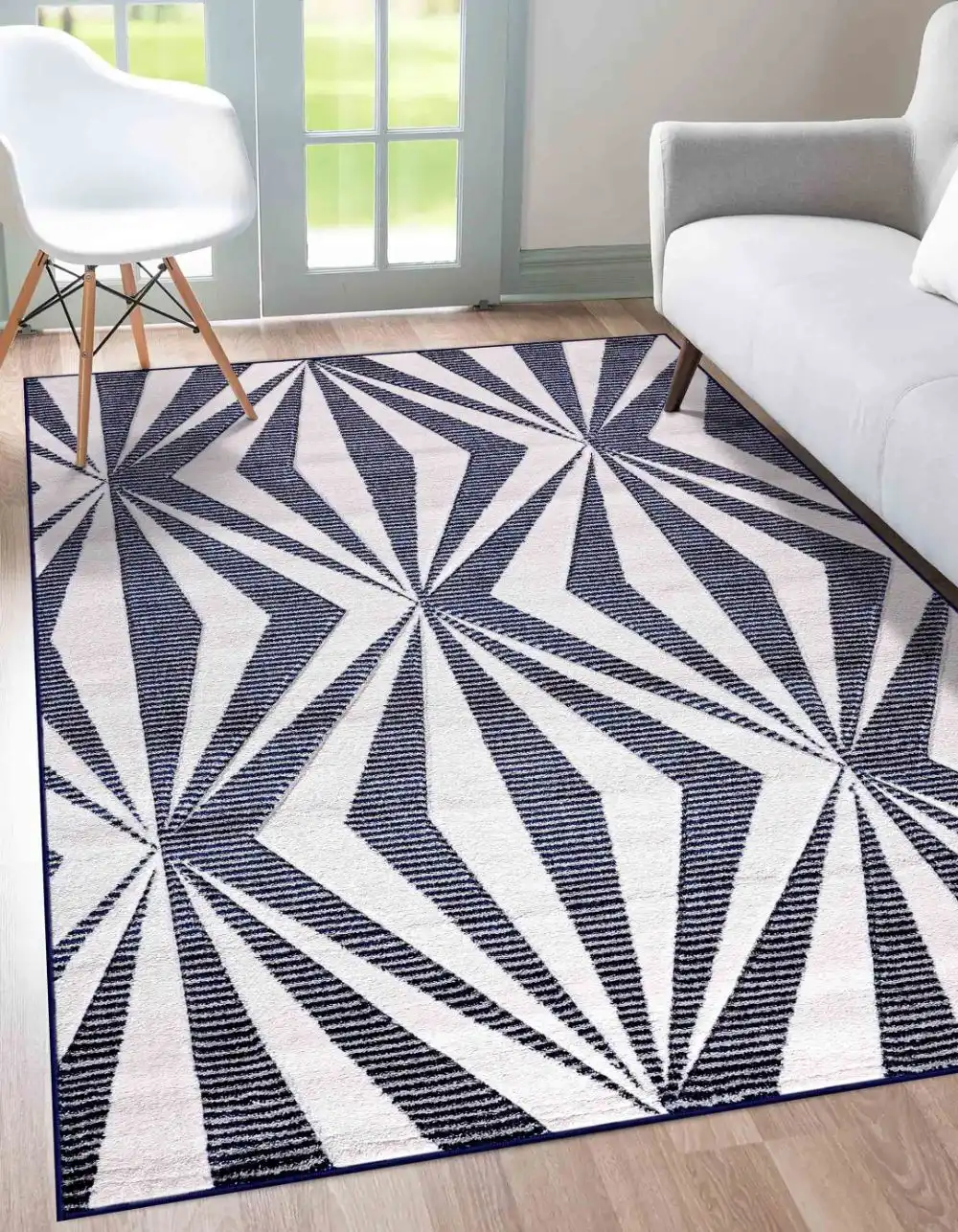 Valencia 765 Navy Rug - Image 3