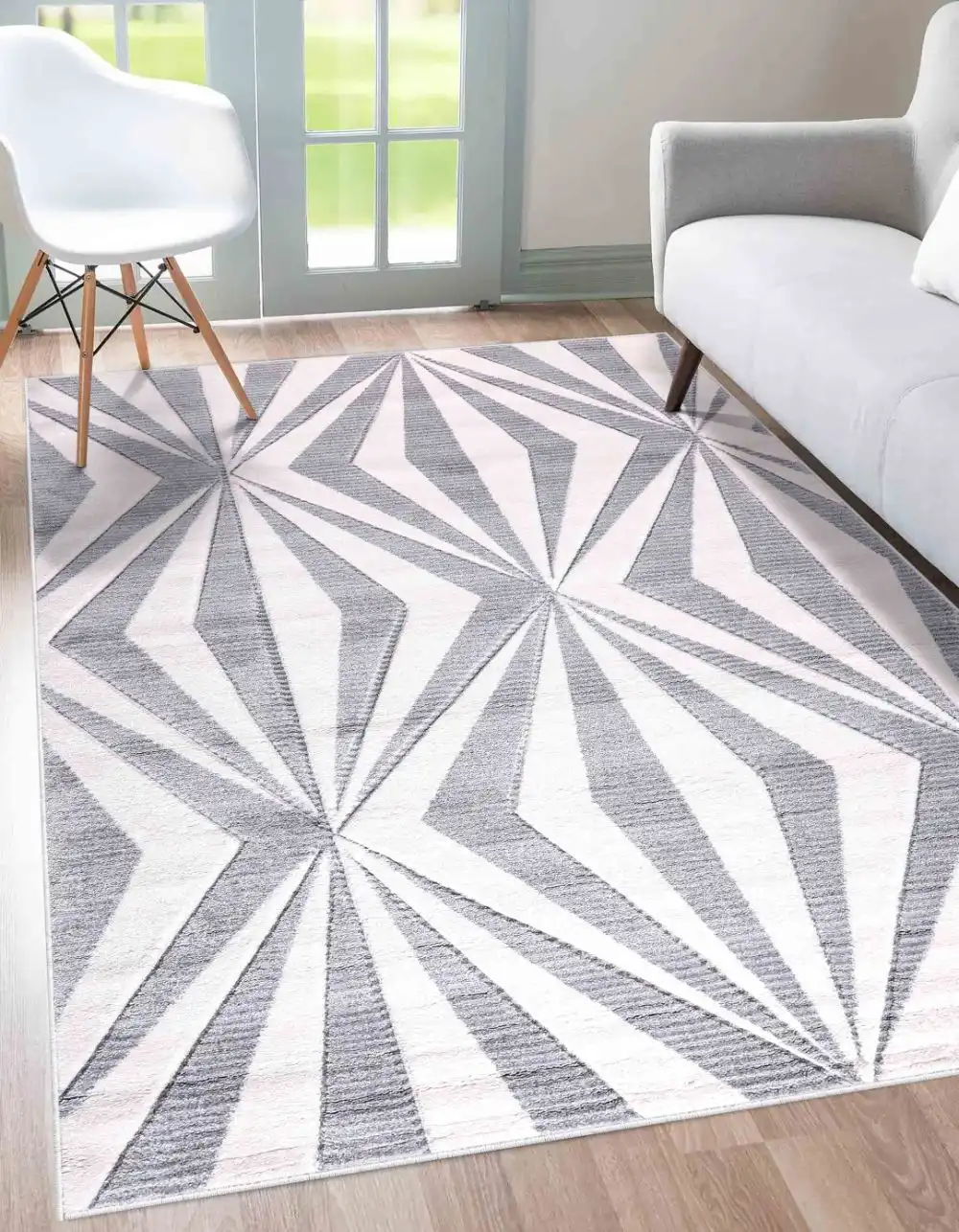 Valencia 765 Silver Rug - Image 3