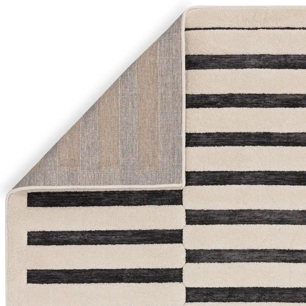 Valley Charcoal Ivory Build Rug - Image 3