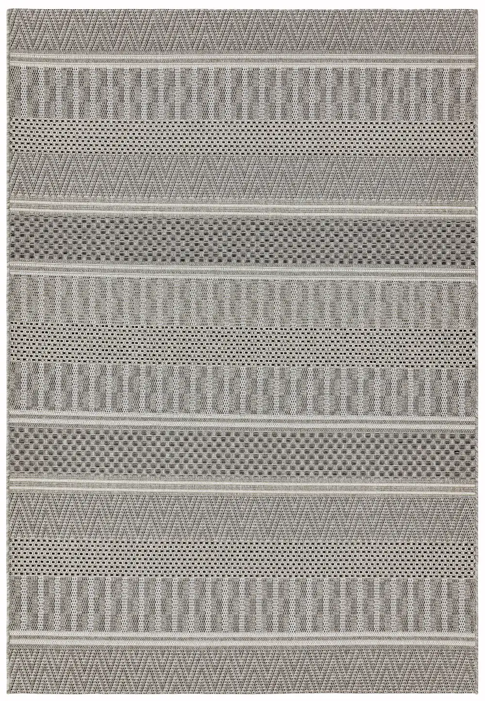 Varanda VA04 Natural Stripe Rug - Image 7
