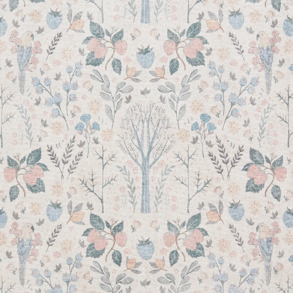 Versailles H1373 Beige/Blue Washable - Image 3
