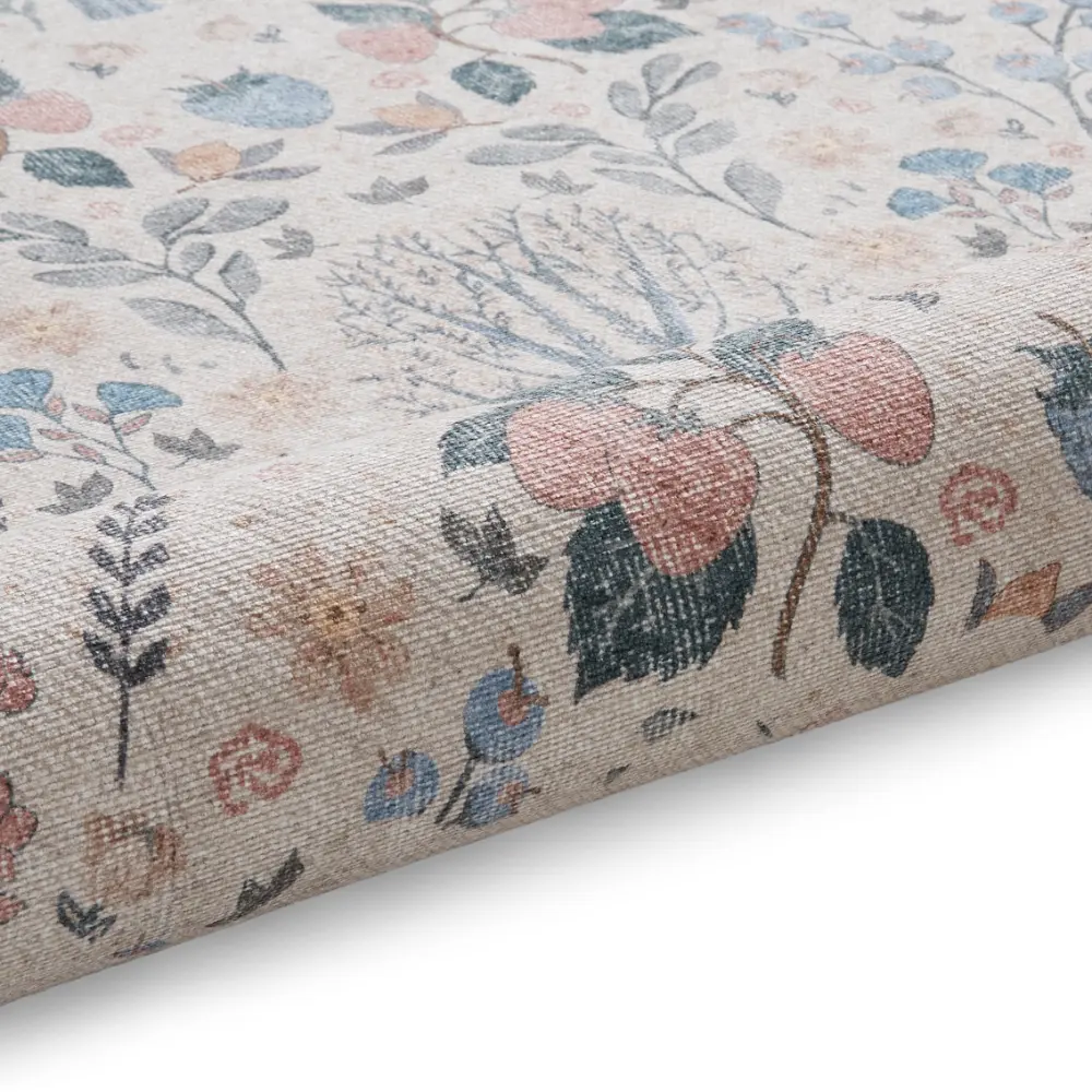 Versailles H1373 Beige/Blue Washable - Image 5