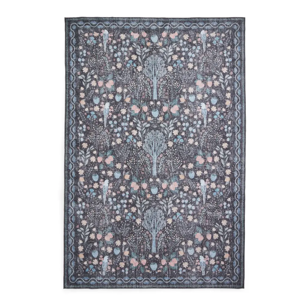 Versailles H1373 Black/Blue Washable - Image 4