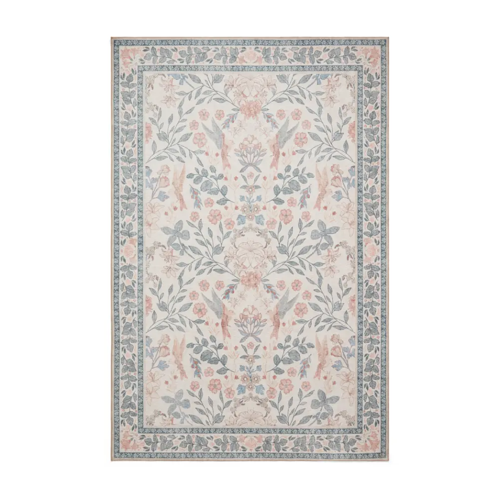 Versailles H1423 Beige/Blue Washable - Image 8