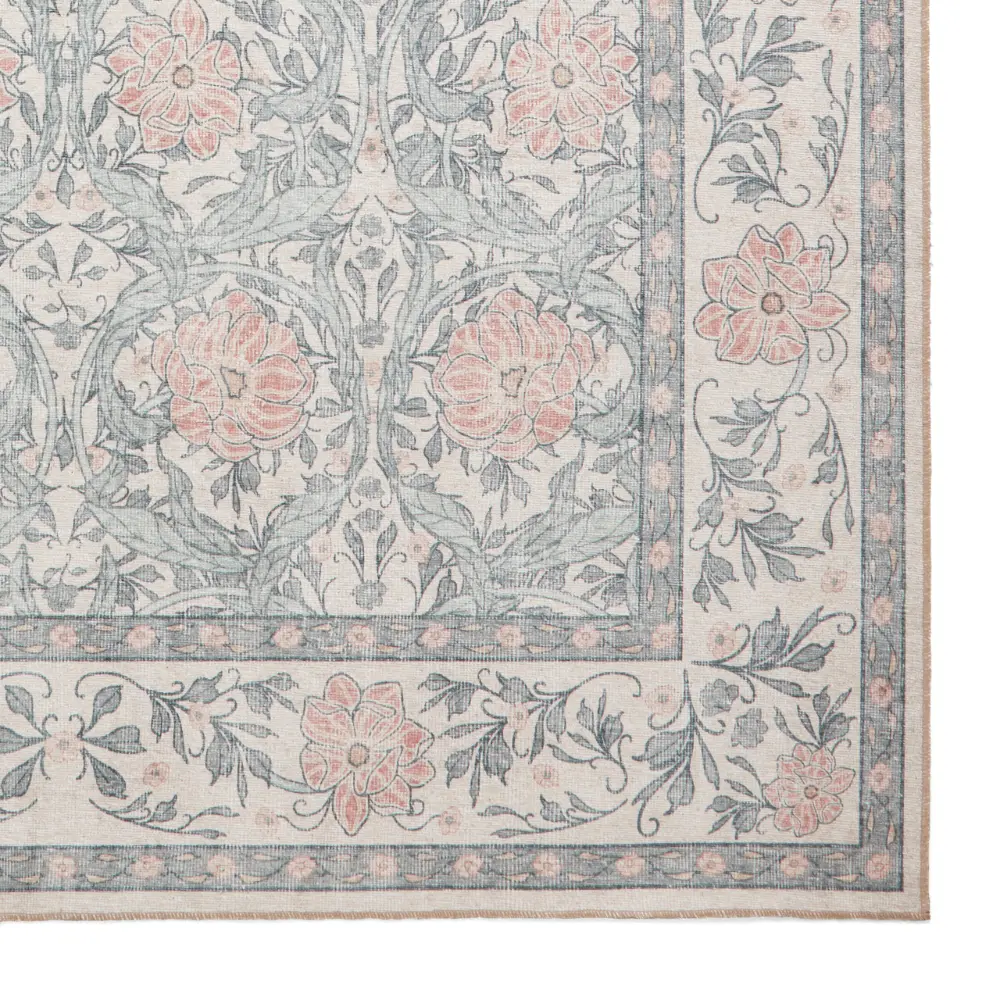 Versailles H1424 Beige/Blue Washable - Image 4