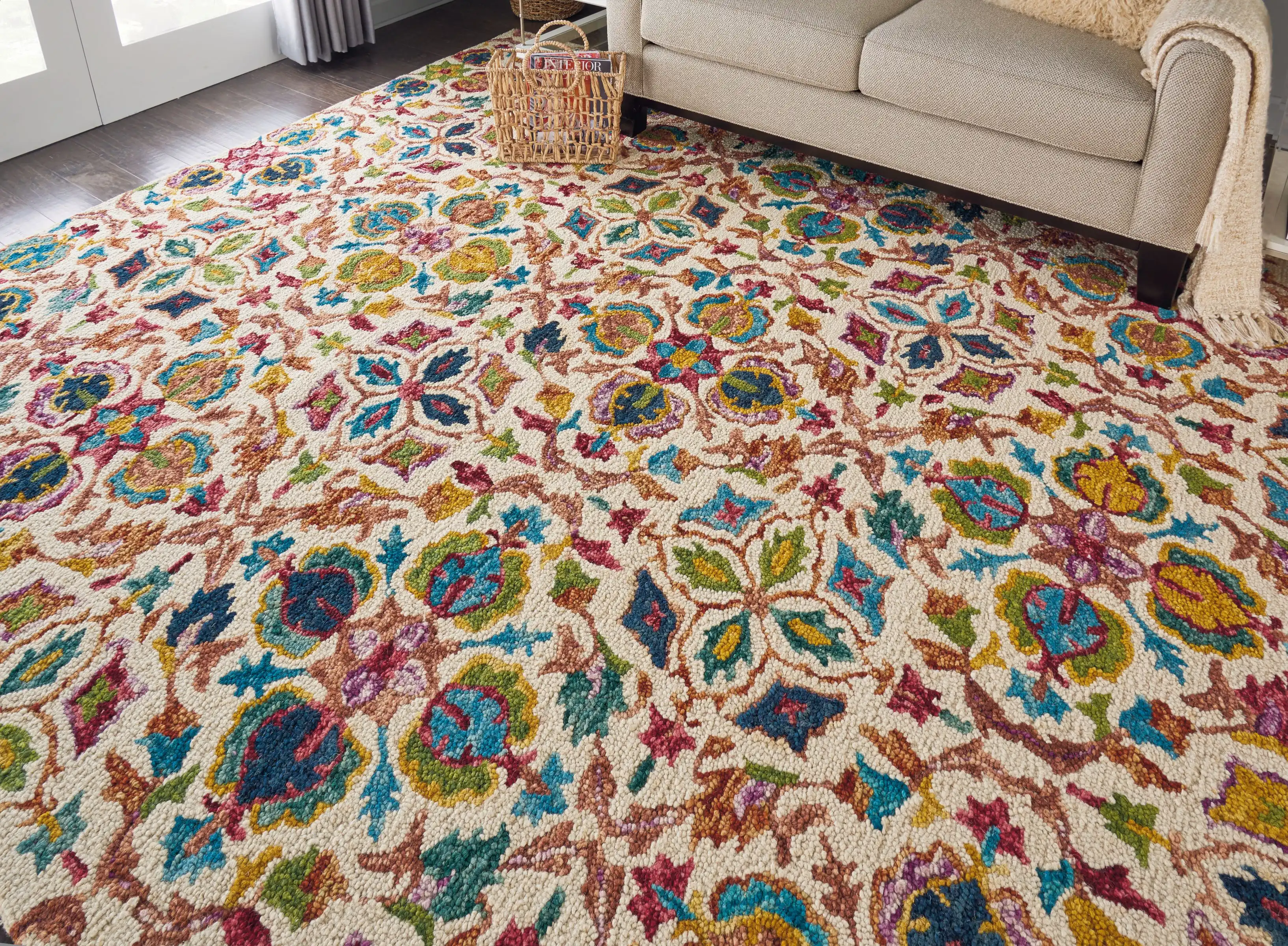 Vibrant VIB08 Ivory Rug - Image 4