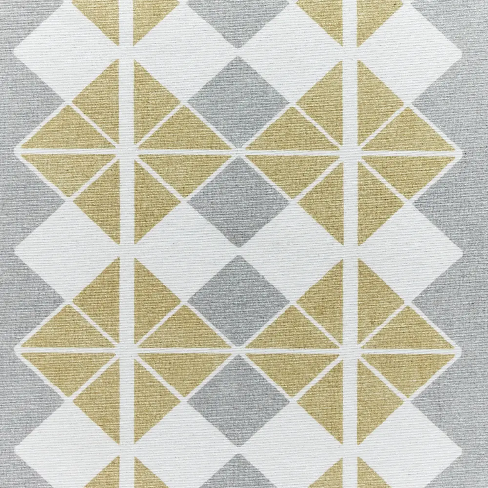 Victoria H1184 Grey/Yellow Washable Rug - Image 4