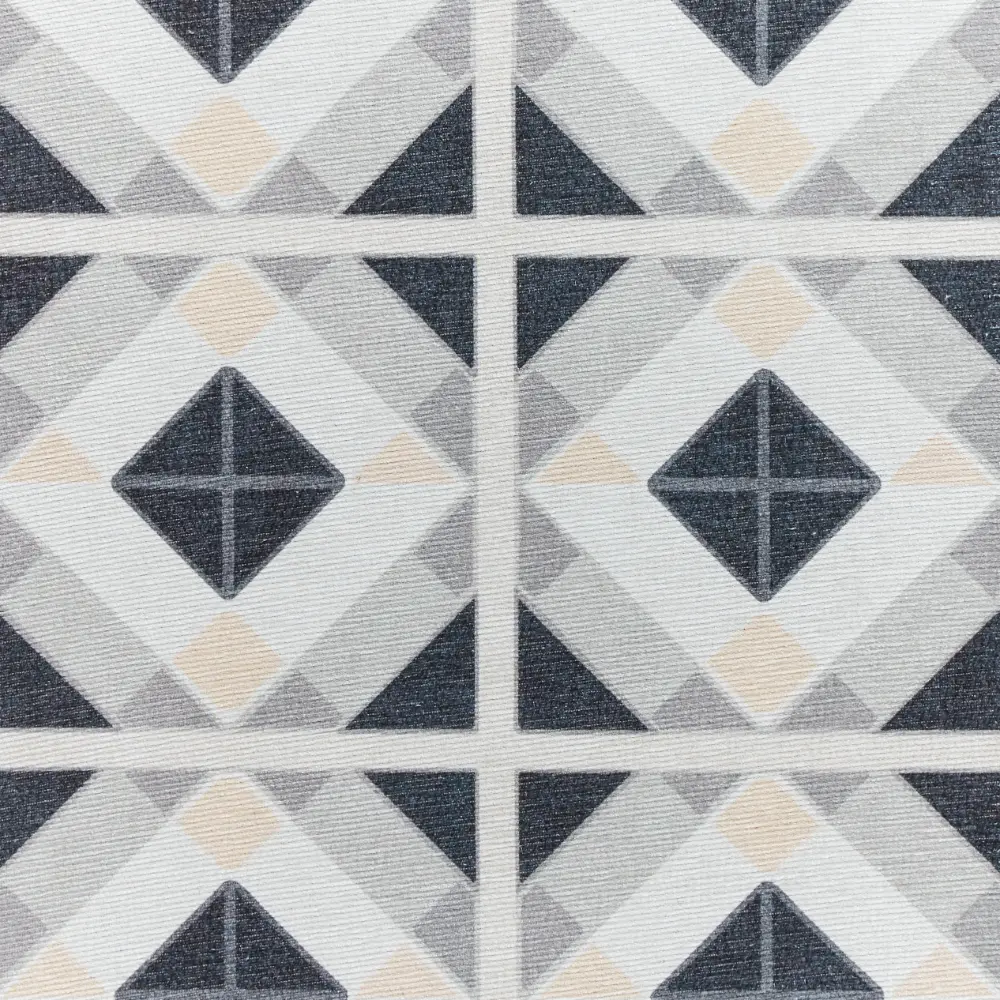 Victoria H1190 Grey/Beige Washable Rug - Image 8