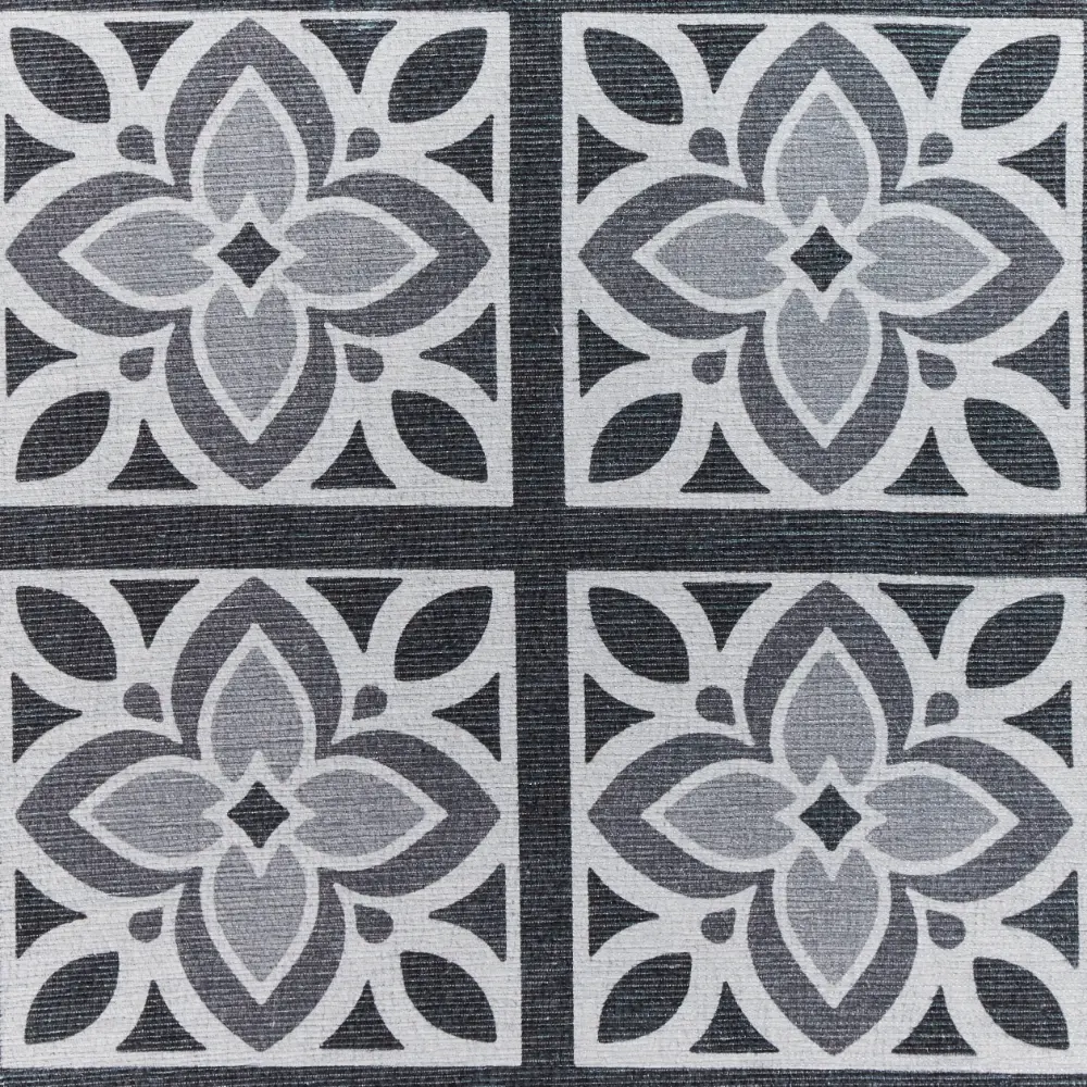 Victoria H1191 Grey Washable Rug - Image 2