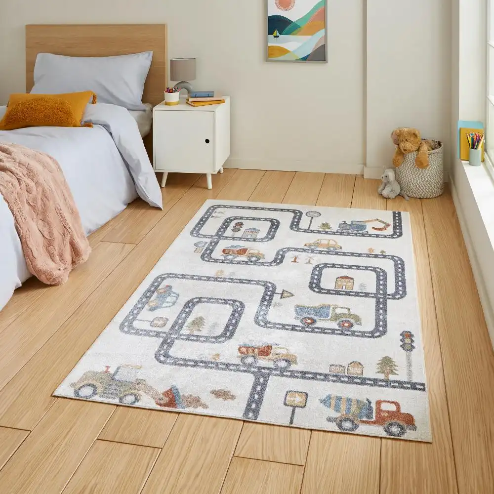 Vida washable Kids Map Rug