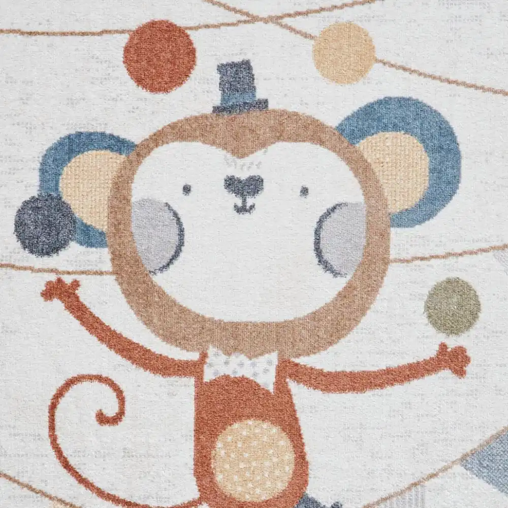 Vida washable Monkey Rug - Image 5