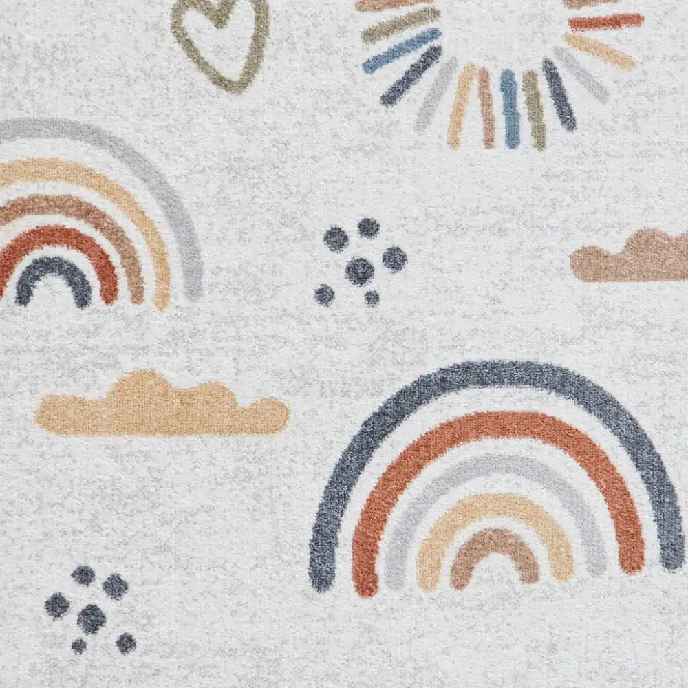 Vida washable Rainbow Sun Rug - Image 5