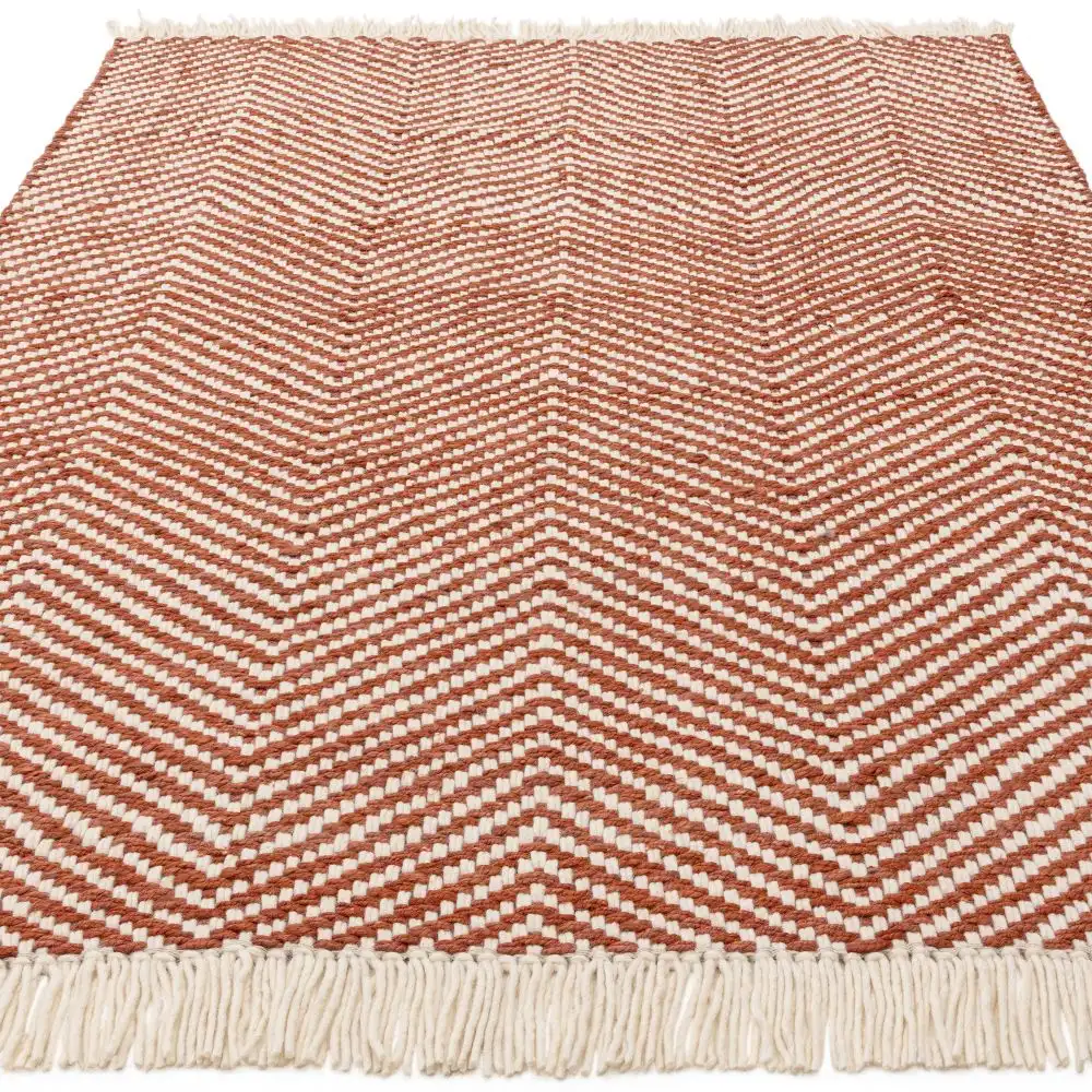 Vigo Rust Rug - Image 3