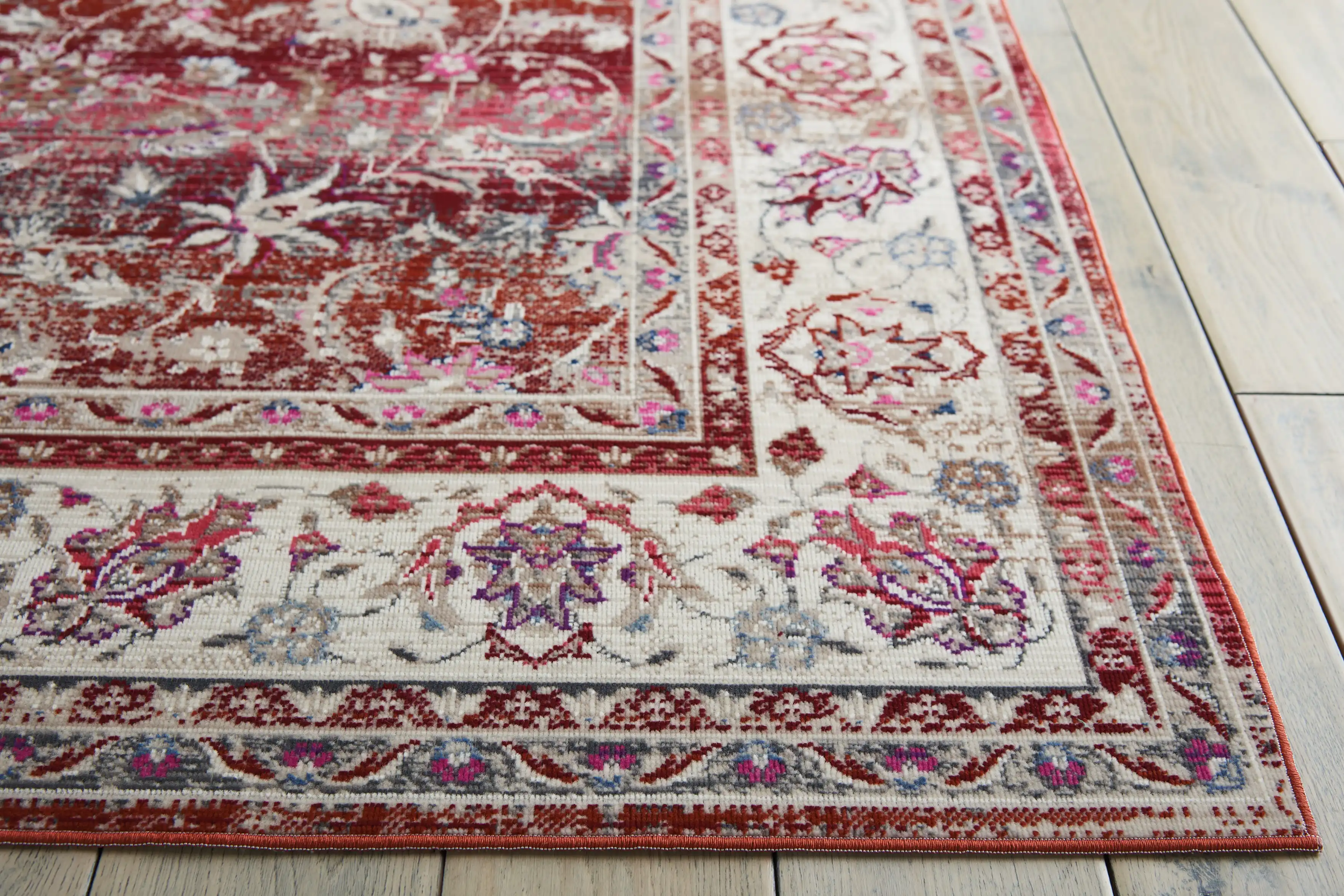 Vintage Kashan VKA01 Red Rug - Image 2