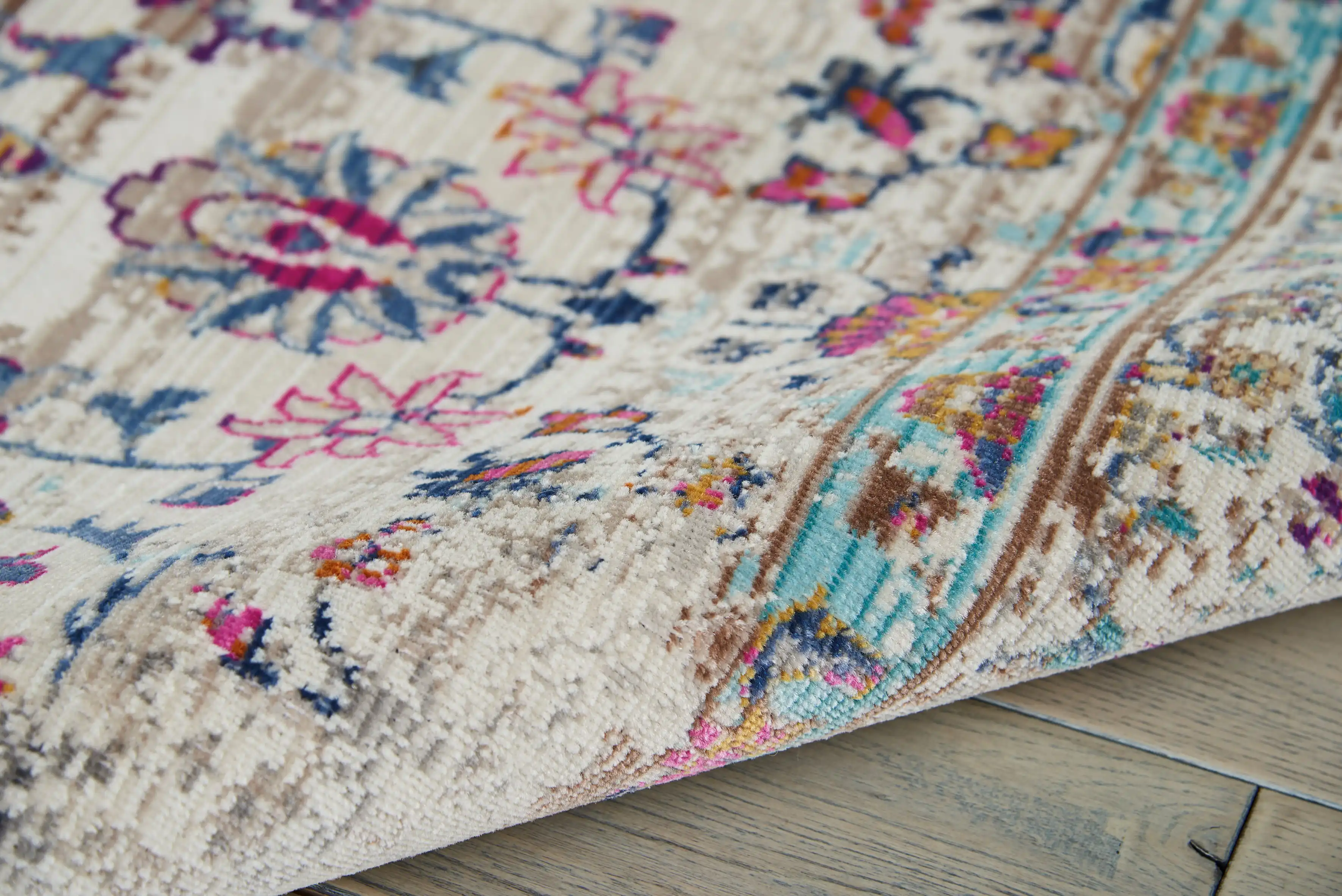 Vintage Kashan VKA02 Ivory Rug - Image 4