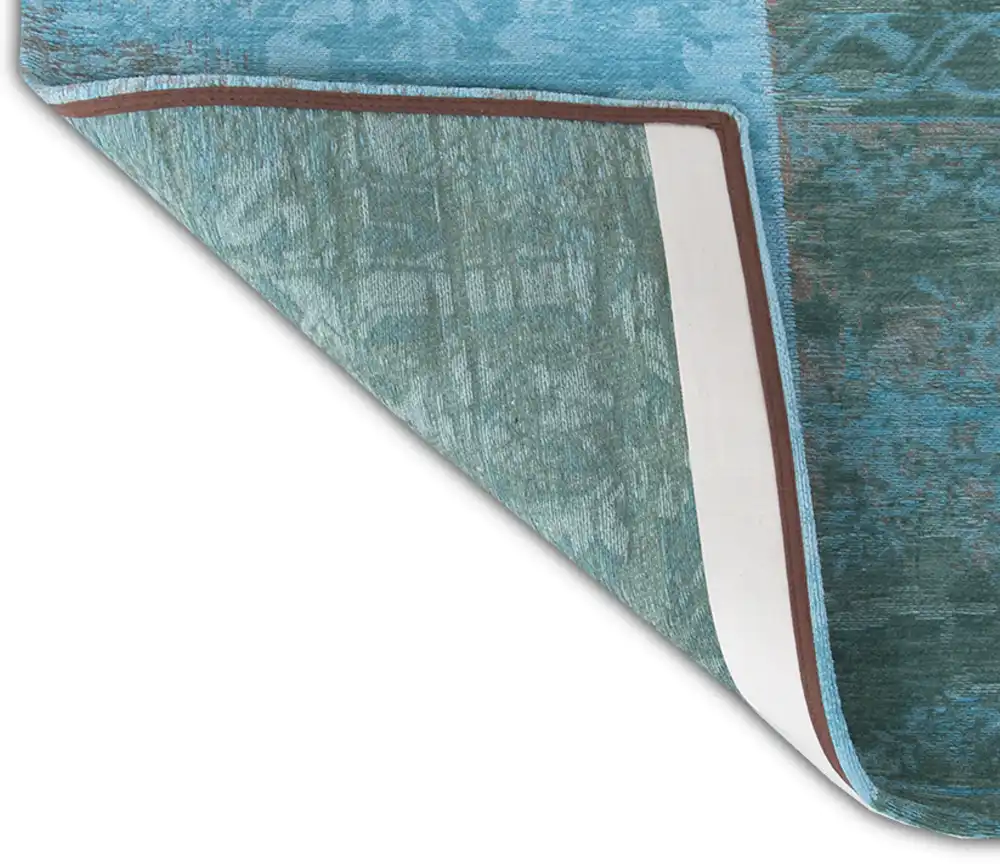 Vintage 8015 Azur Washable Rug - Image 4