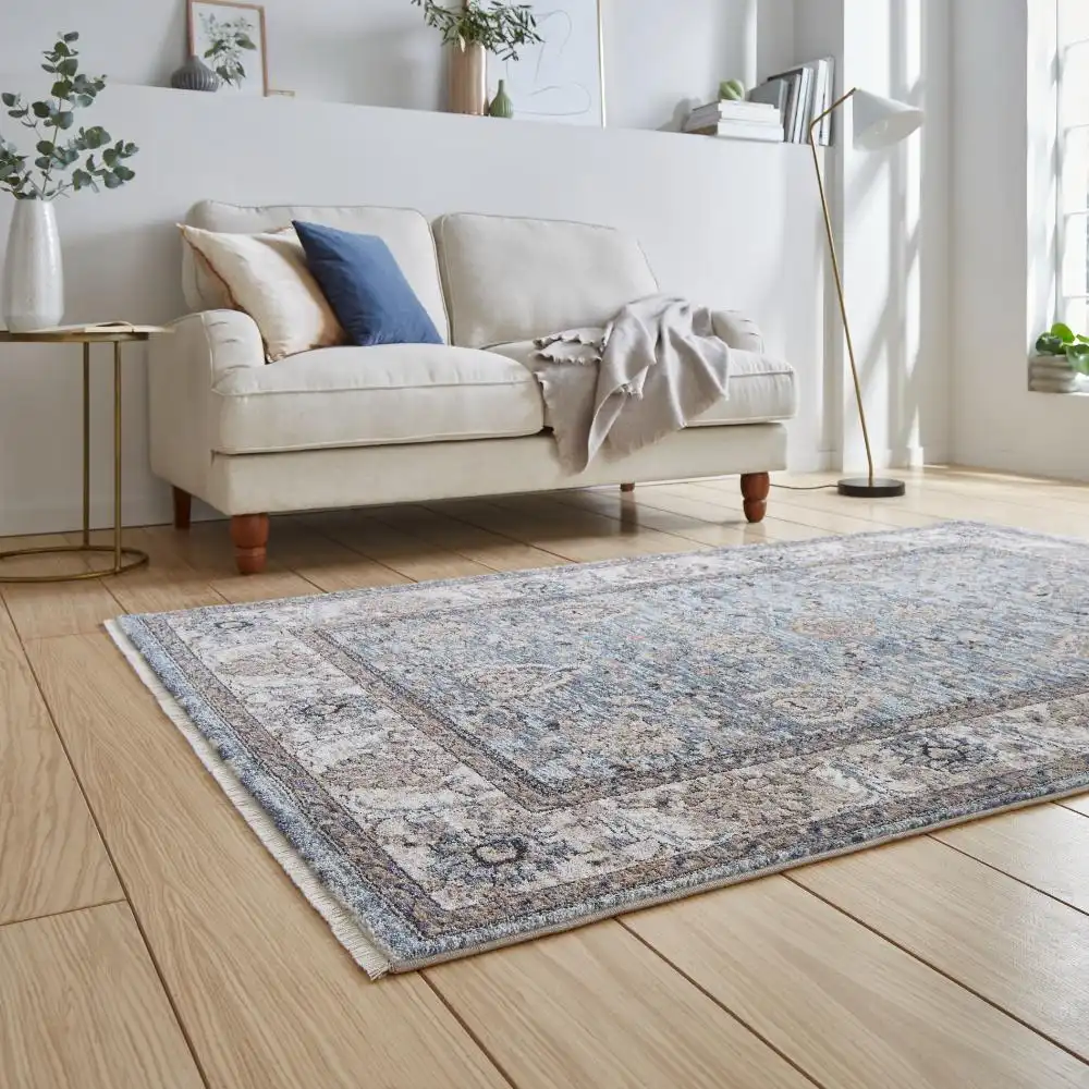 Vintage Think 35027 Blue Rug - Image 2