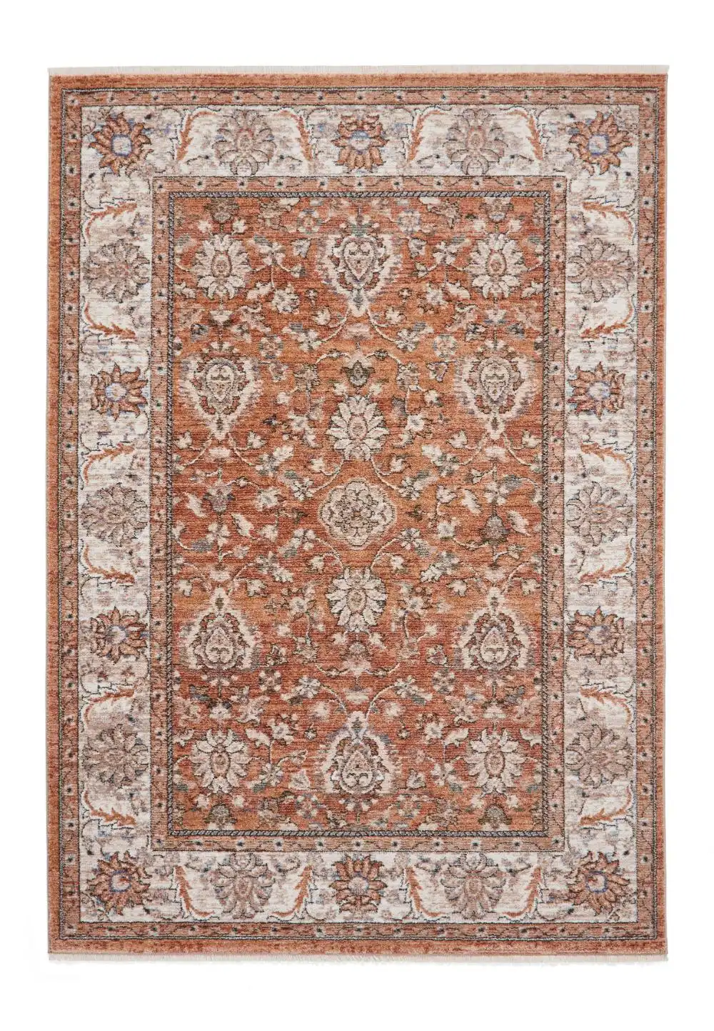 Vintage Think 35027 Terracotta Rug - Image 3