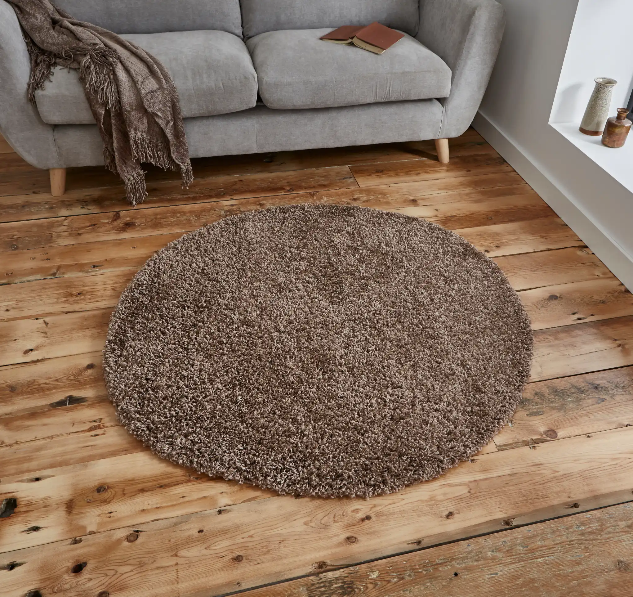 Vista - Plain 2236 Beige Rug - Image 4