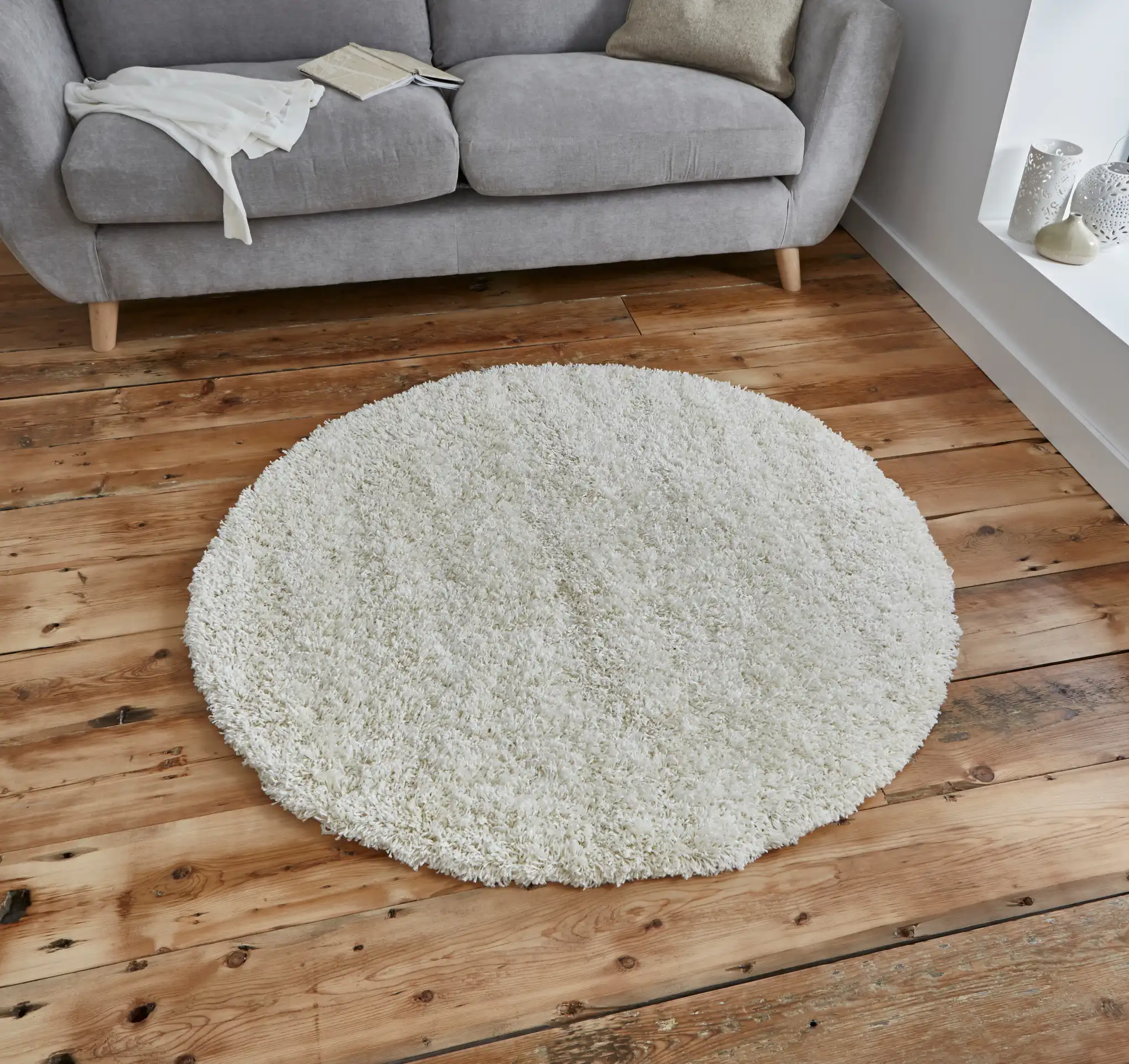 Vista - Plain 2236 Cream Rug - Image 3
