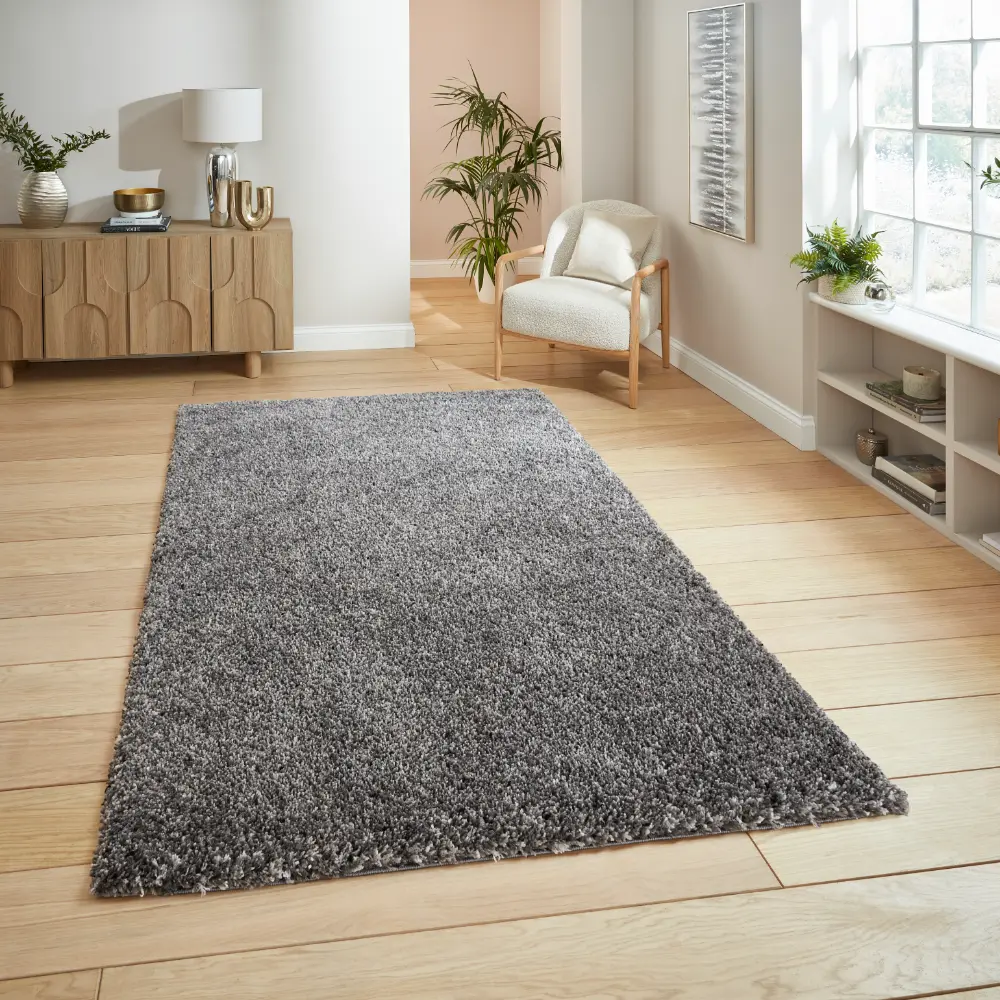 Vista - Plain 3547 Silver Rug
