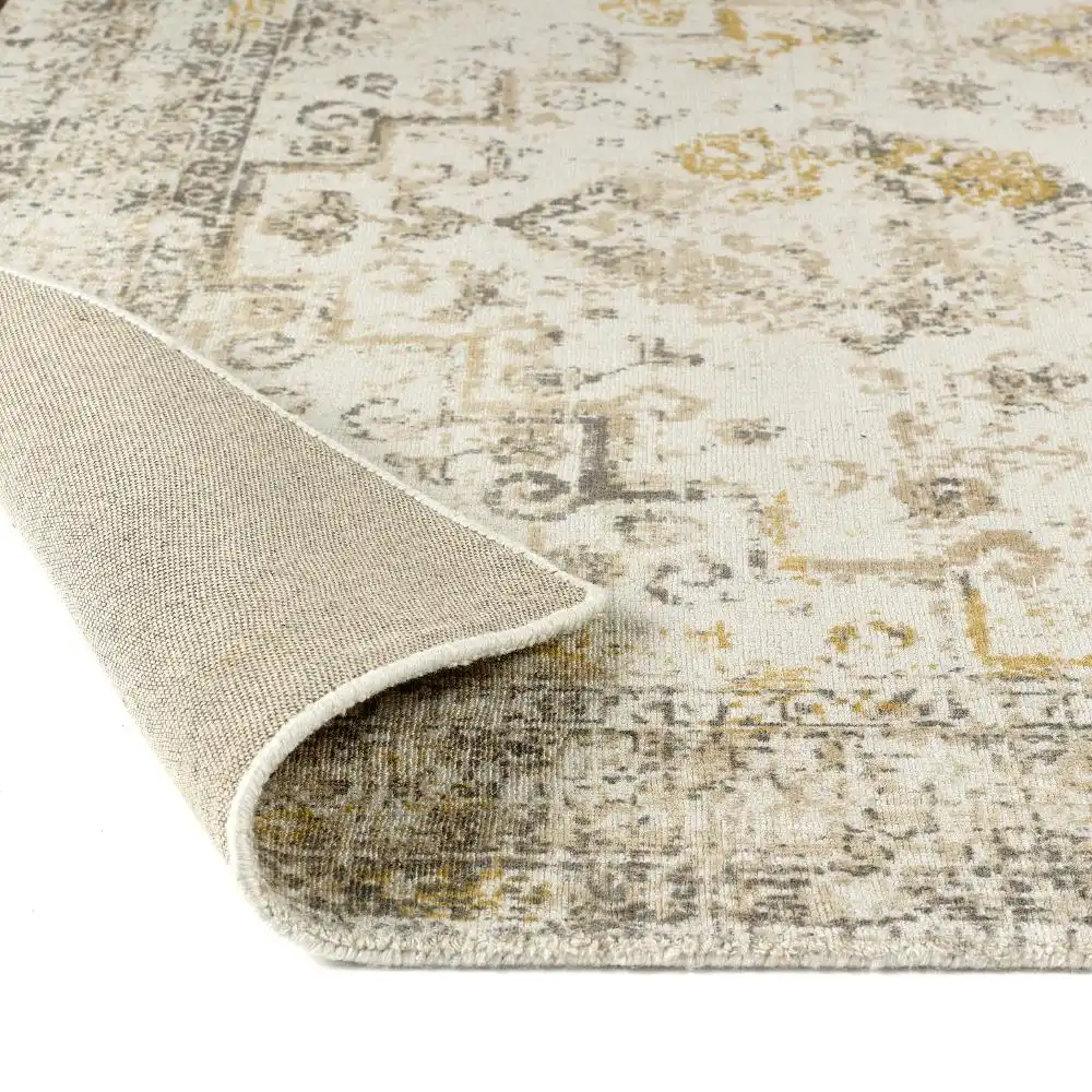 Vogue Grey Ochre Rug - Image 3