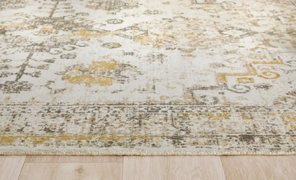 Vogue Grey Ochre Rug - Image 4