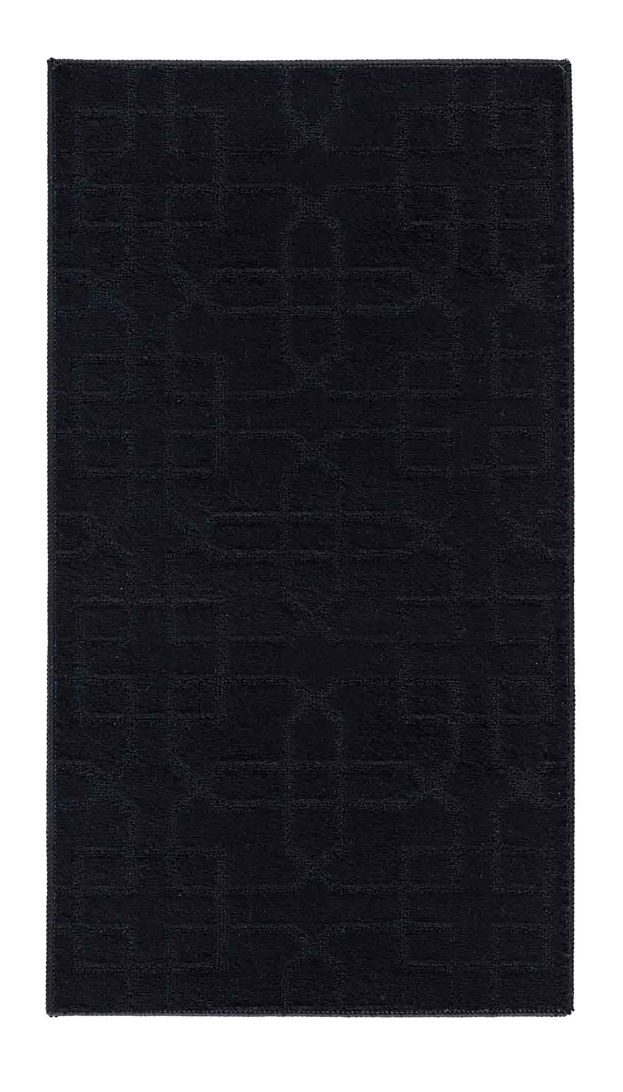 Washable 9mm Gel-Back Ivy Siam Black Rug - Image 2