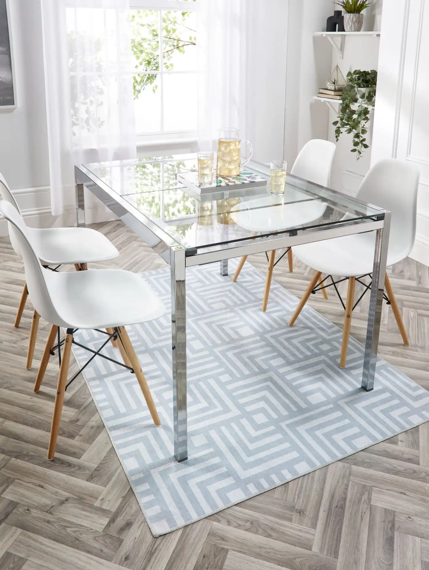 Washable Hug Soho Grey Rug