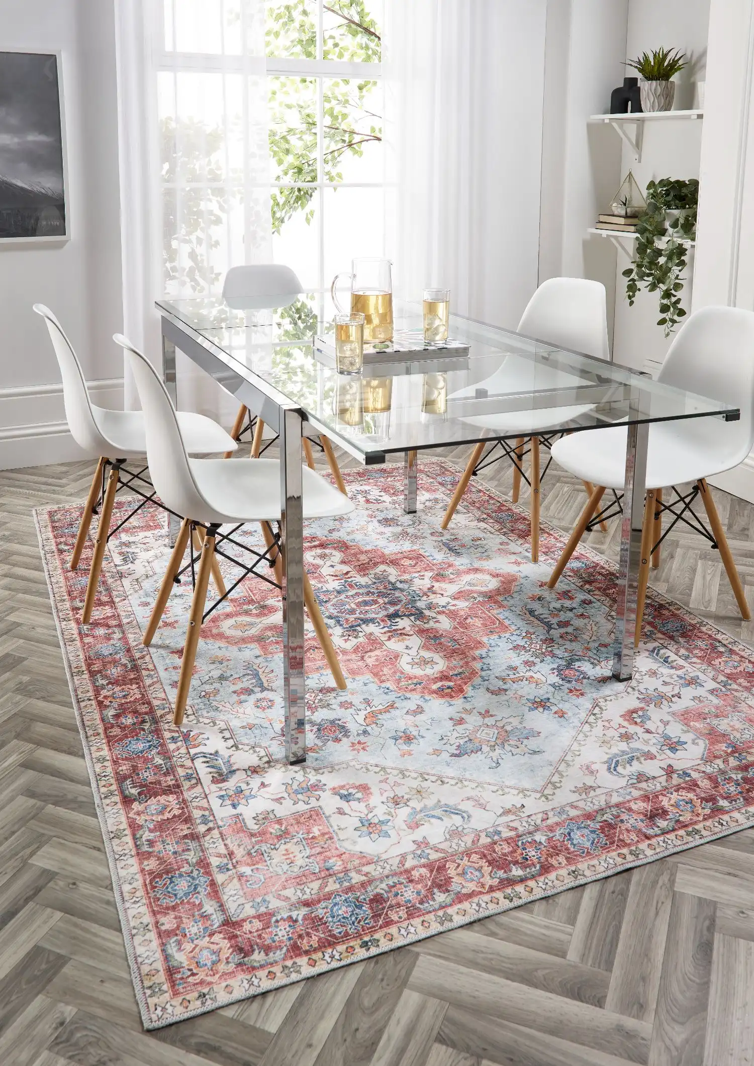 Washable Hug Marrakesh Multi Rug