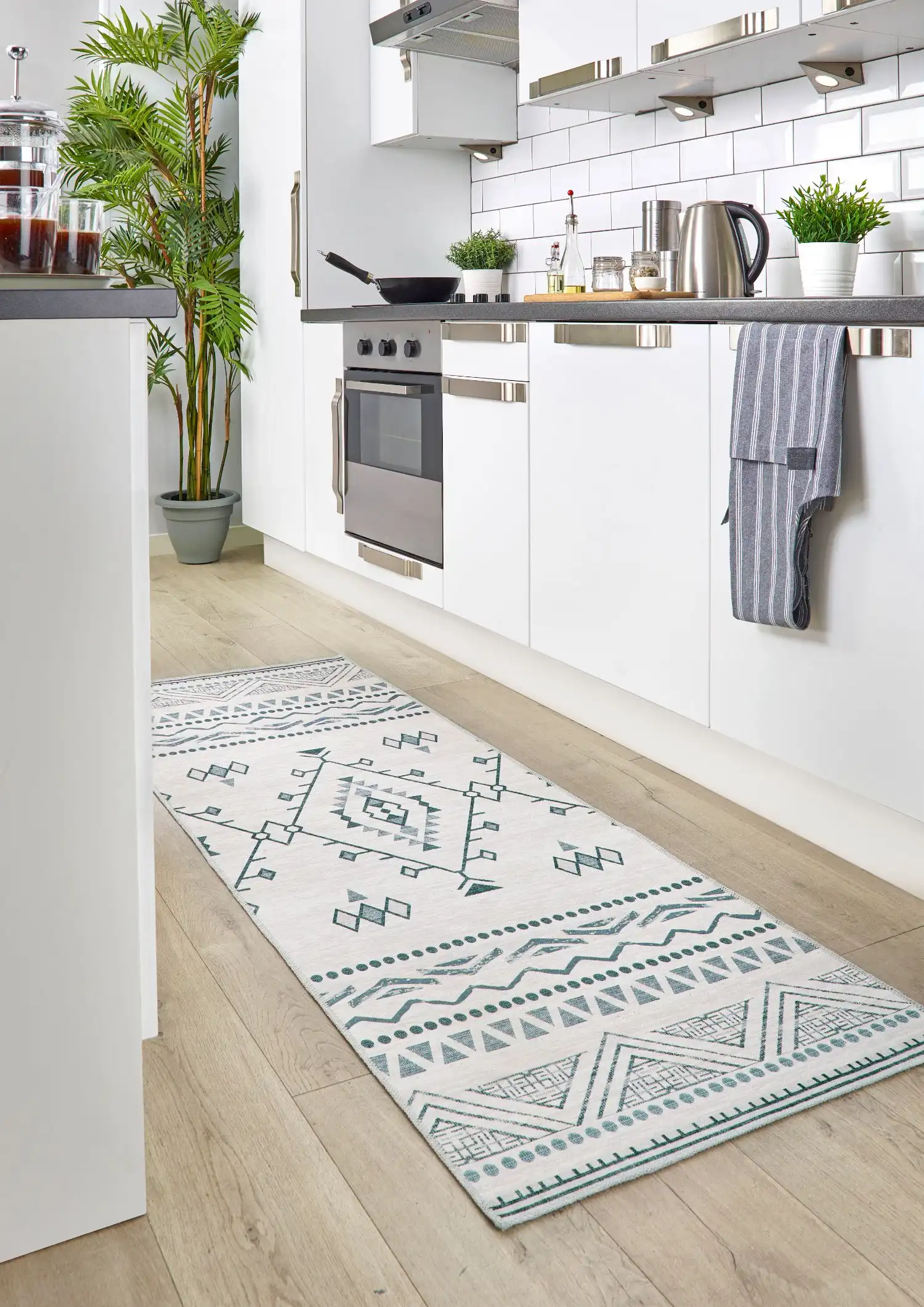 Washable Hug Nomad Grey Rug - Image 2