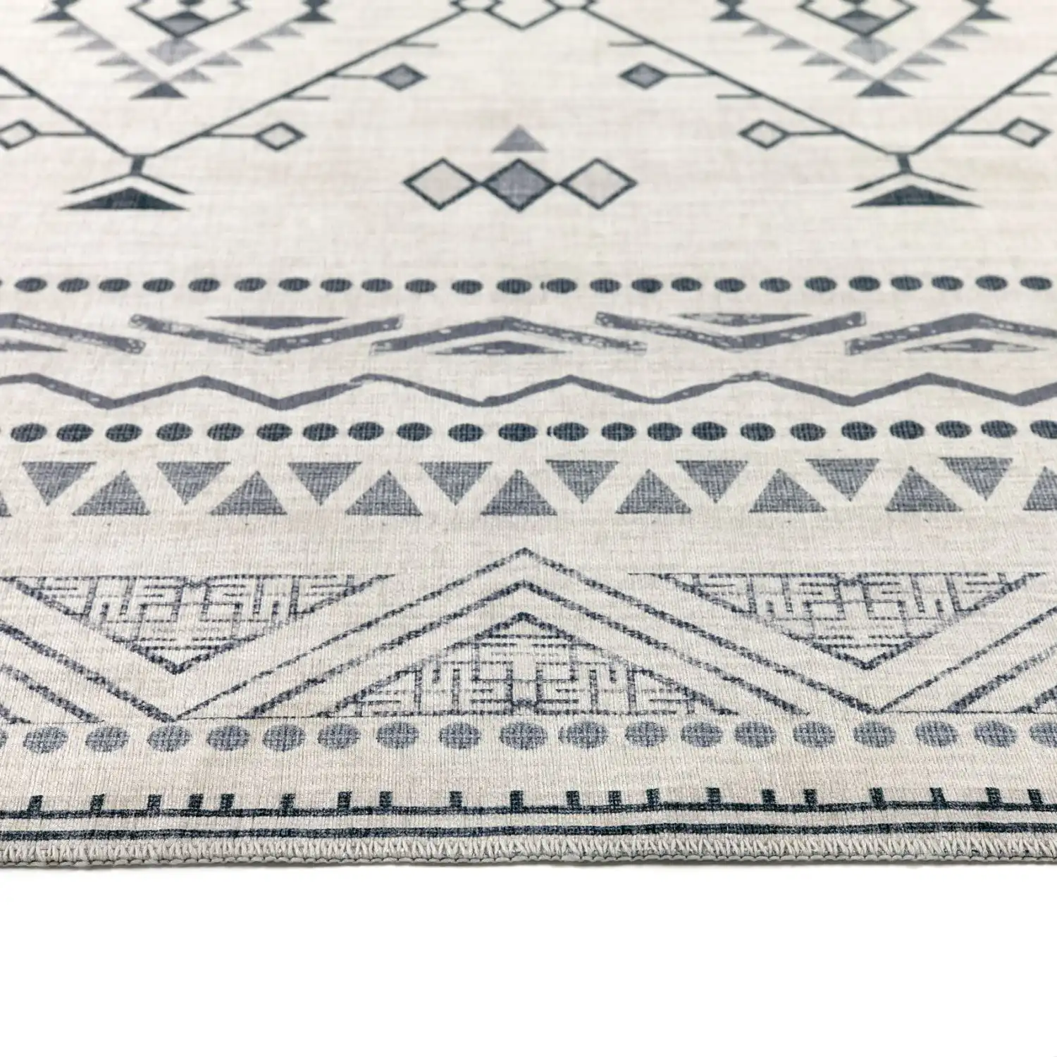 Washable Hug Nomad Grey Rug - Image 4