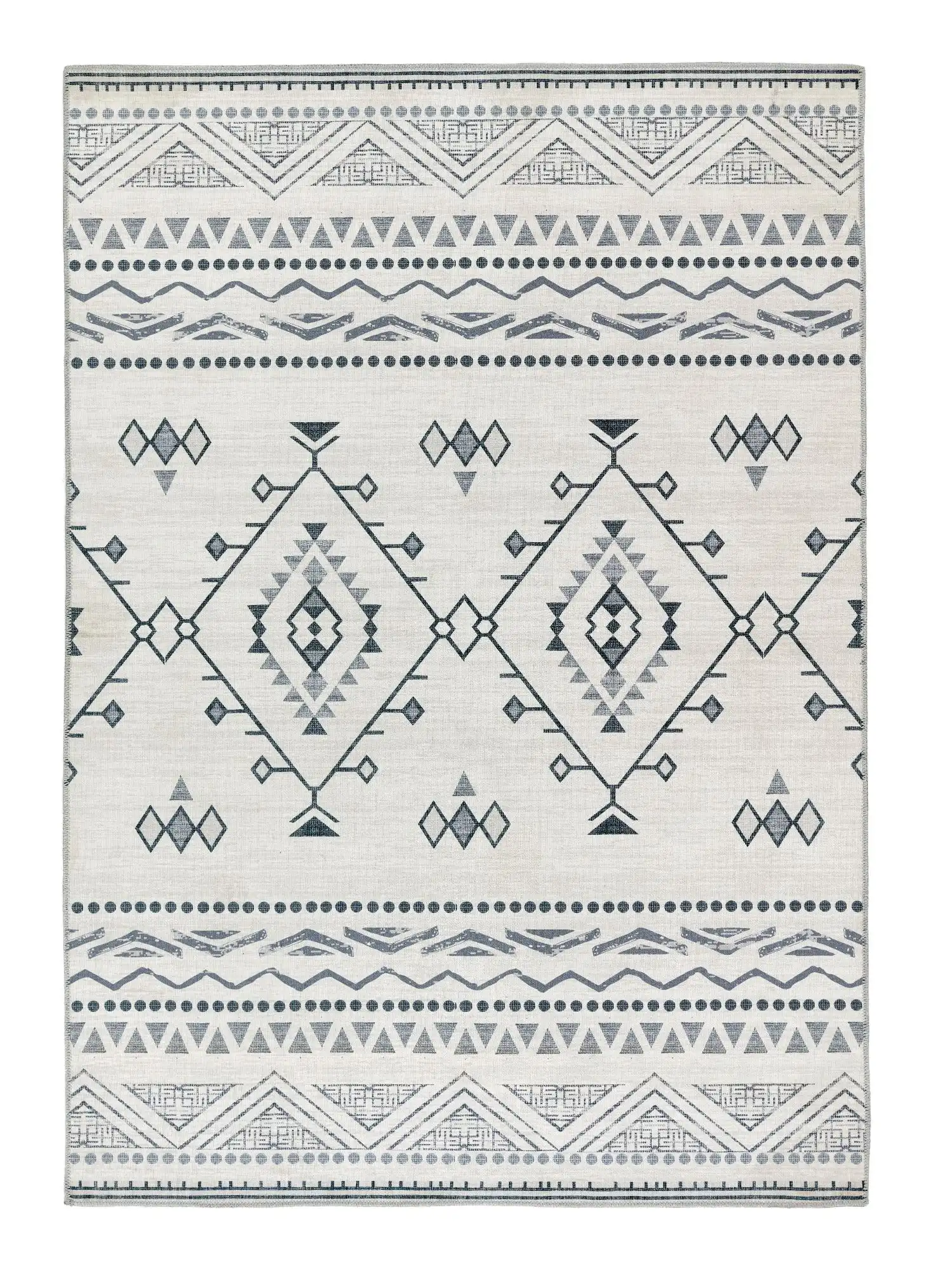 Washable Hug Nomad Grey Rug - Image 5