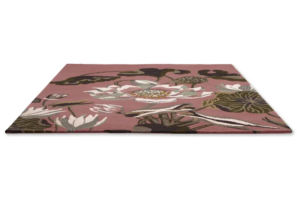 Waterlily Wedgwood -Dusty Rose 038602 Rug - Image 8