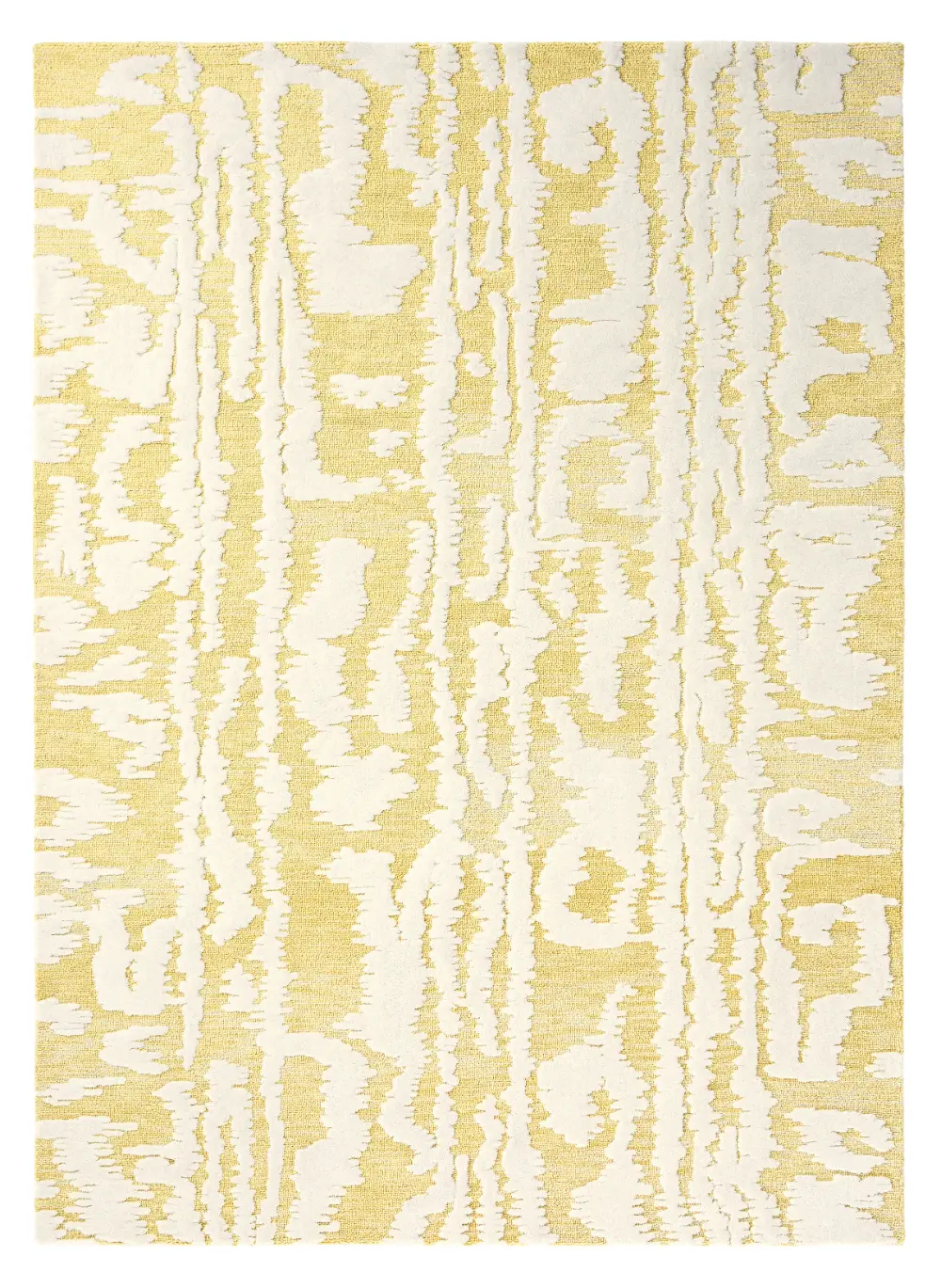 Waterwave Stripe Florence Broadhurst Citron 039906 Rug - Image 2