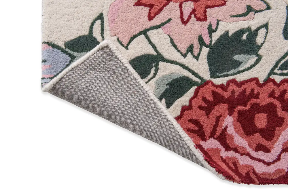 Wendling Floral Laura Ashley Poppy Red 083100 Rug - Image 4