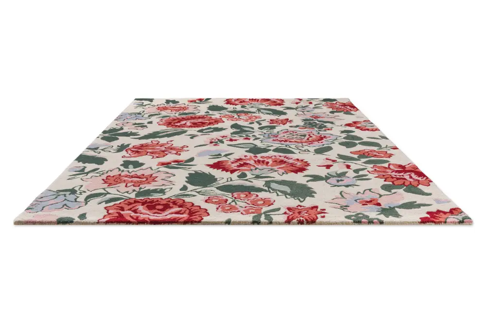 Wendling Floral Laura Ashley Poppy Red 083100 Rug - Image 8