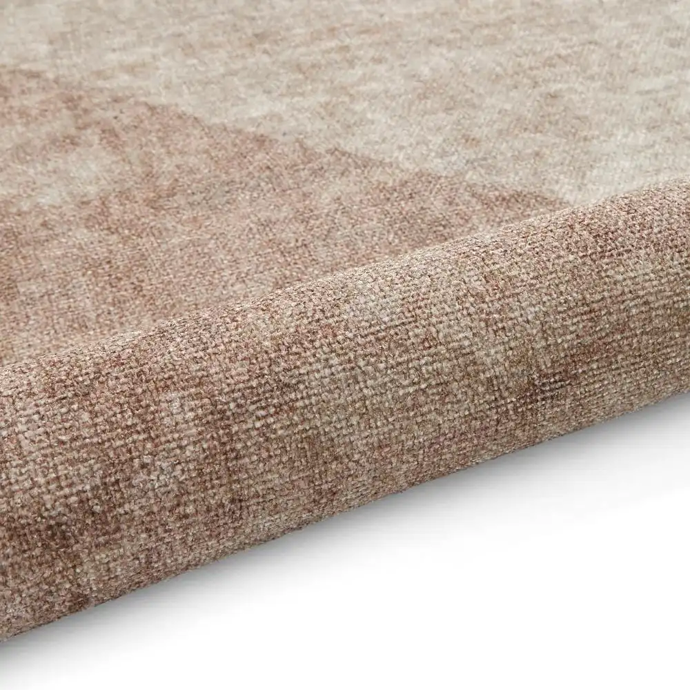 Whisper Think Washable H1065 Beige Brown Rug - Image 6