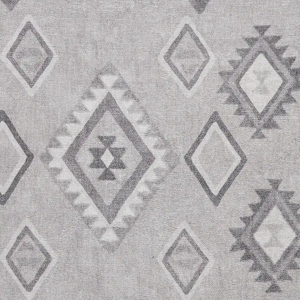 Whisper Think Washable H1066 Grey Rug - Image 3