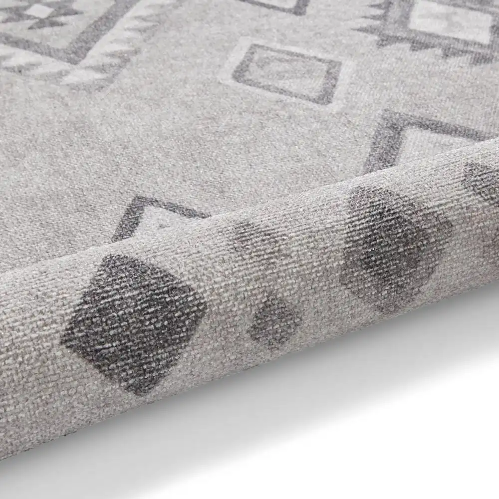 Whisper Think Washable H1066 Grey Rug - Image 4