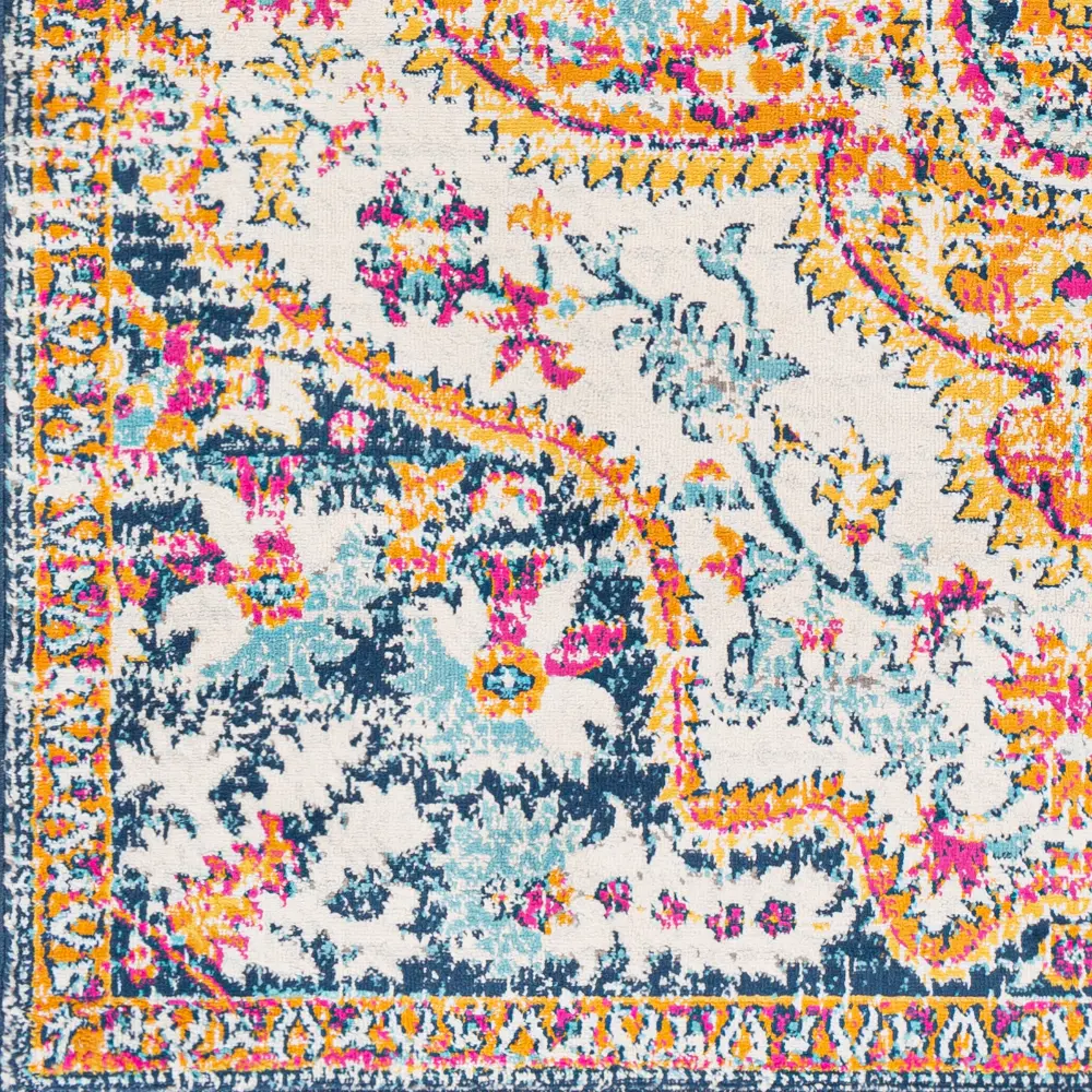 Willow Vintage Oriental Boho Navy Rug - Image 6