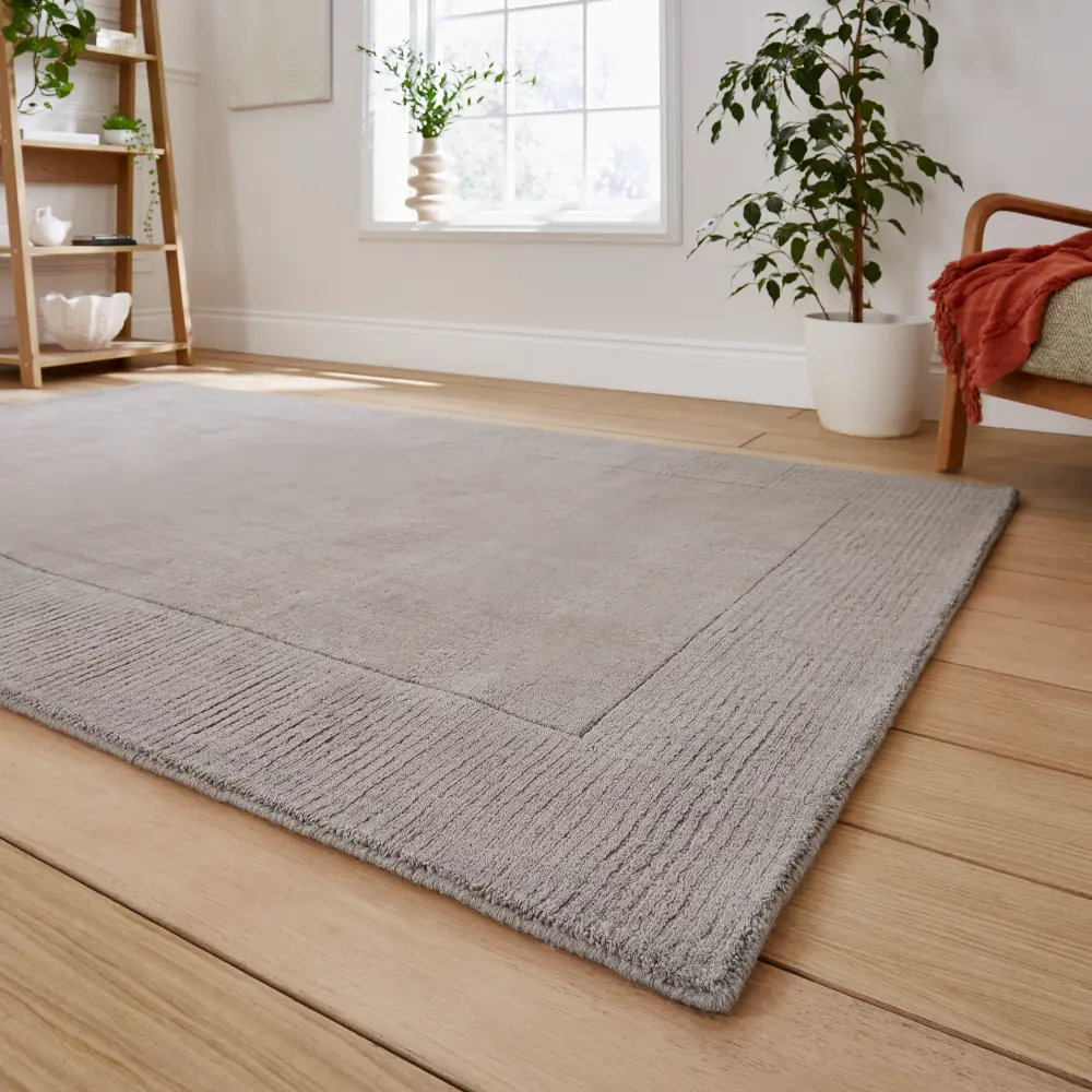 Windsor Wool Border Grey - Image 2